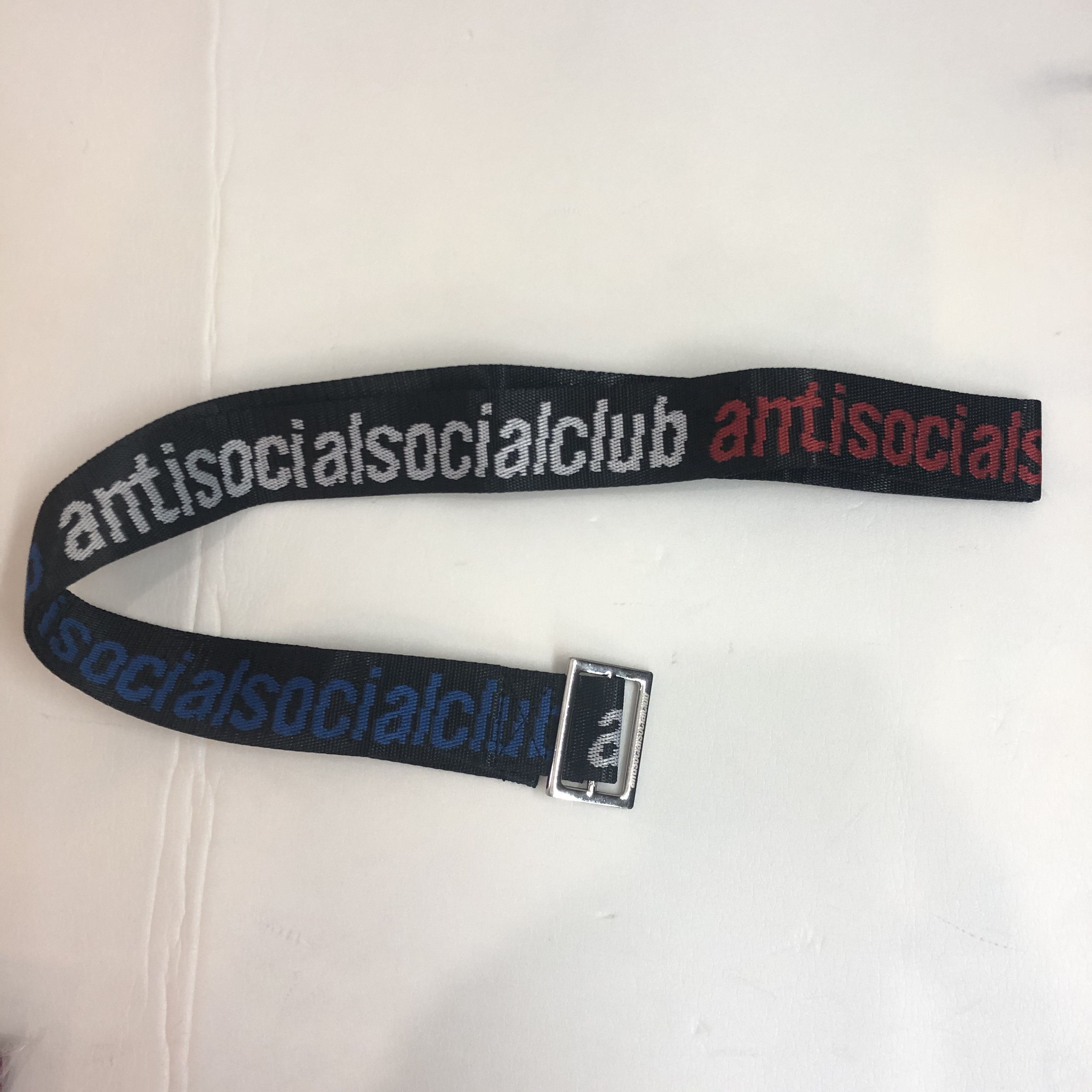 Anti Social Social Club DS FW20 ASSC See Right Thru Me Black Belt Supreme Bape Kith Size ONE SIZE - 6 Thumbnail
