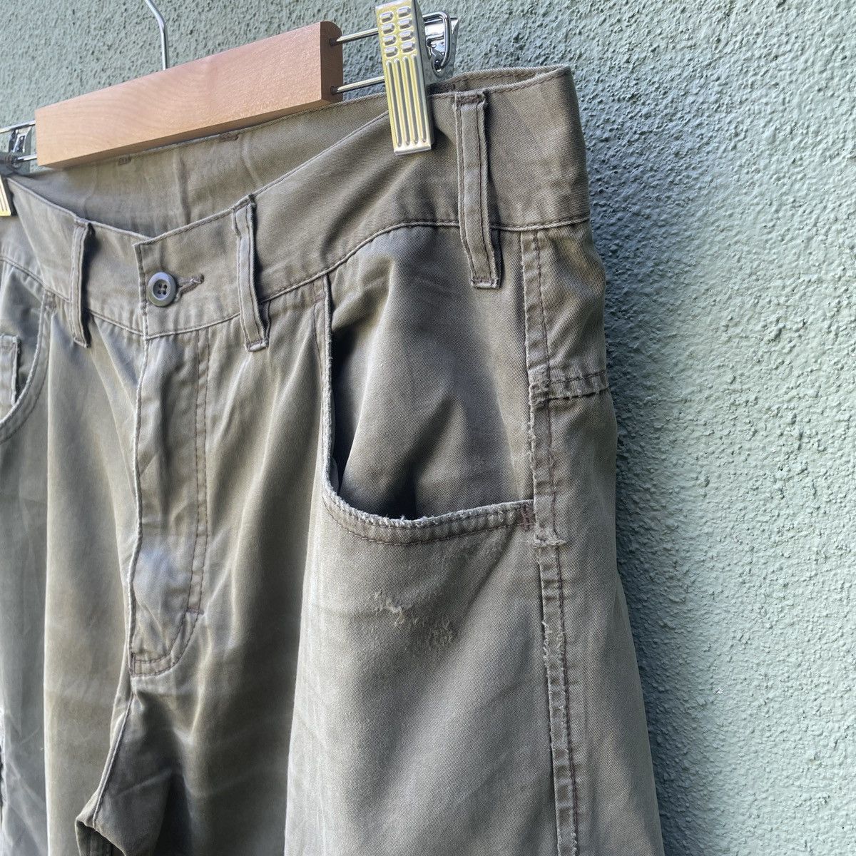 Japanese Brand 7 Pocket💥 Vintage BACK NUMBER Tactical Cargo Pants W32 Size US 32 / EU 48 - 6 Thumbnail