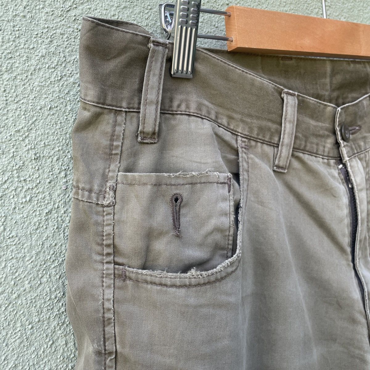 Japanese Brand 7 Pocket💥 Vintage BACK NUMBER Tactical Cargo Pants W32 Size US 32 / EU 48 - 5 Thumbnail