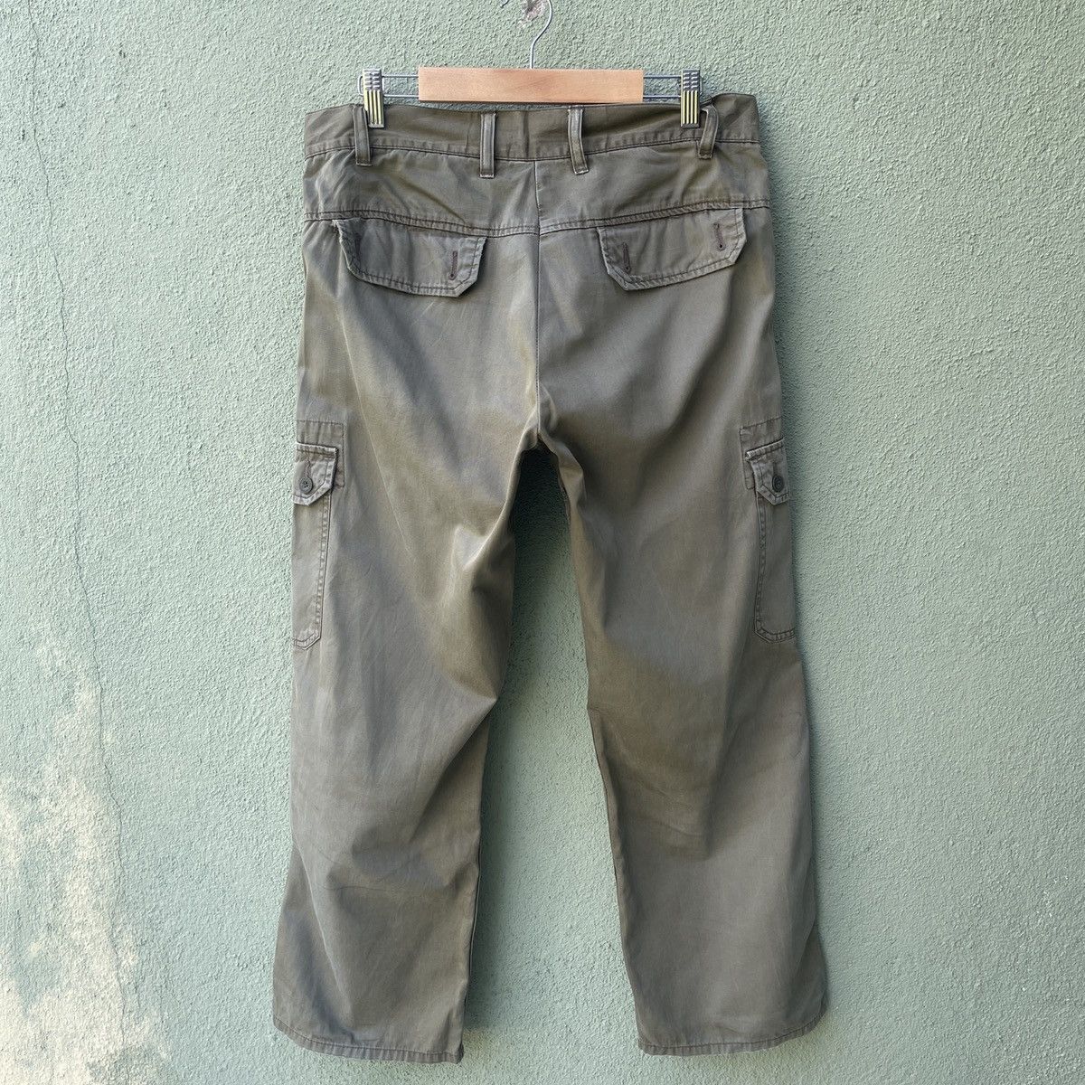 Japanese Brand 7 Pocket💥 Vintage BACK NUMBER Tactical Cargo Pants W32 Size US 32 / EU 48 - 14 Thumbnail