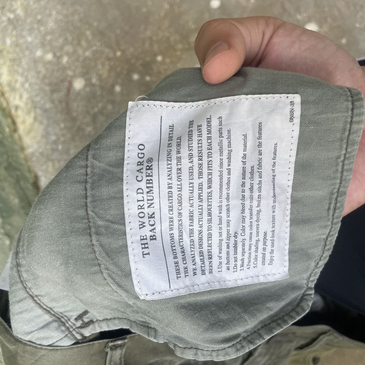 Japanese Brand 7 Pocket💥 Vintage BACK NUMBER Tactical Cargo Pants W32 Size US 32 / EU 48 - 8 Thumbnail