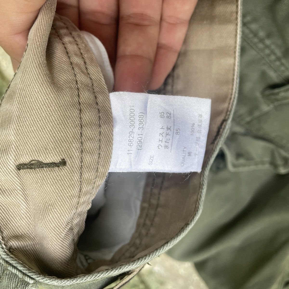 Japanese Brand Vintage AVAIL Utility Tactical Big Pocket Cargo Pants Size US 33 - 6 Thumbnail
