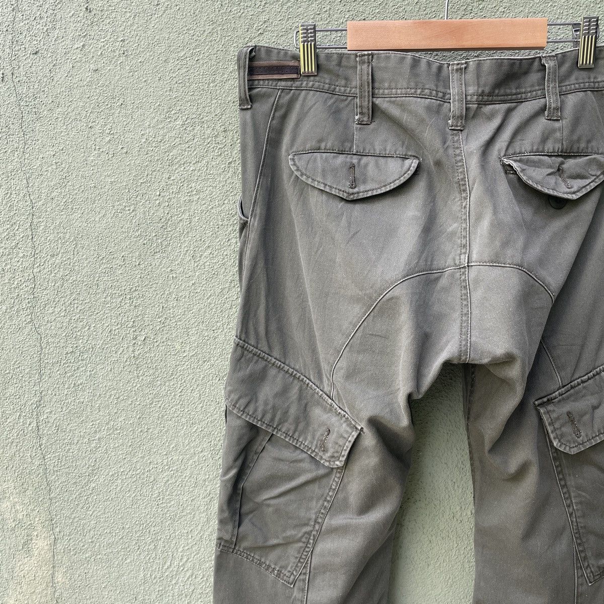 Japanese Brand Vintage AVAIL Utility Tactical Big Pocket Cargo Pants Size US 33 - 8 Thumbnail