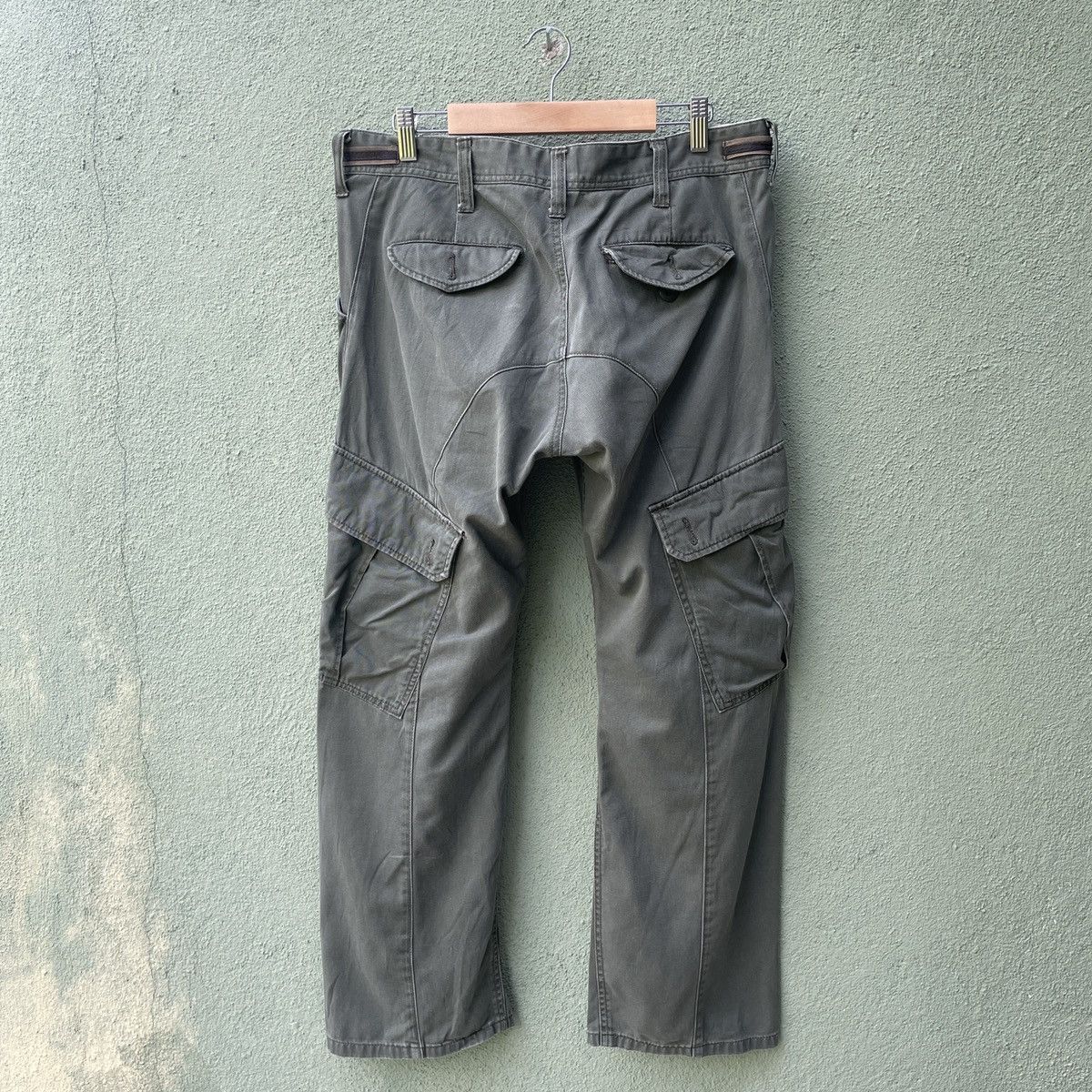 Japanese Brand Vintage AVAIL Utility Tactical Big Pocket Cargo Pants Size US 33 - 10 Thumbnail