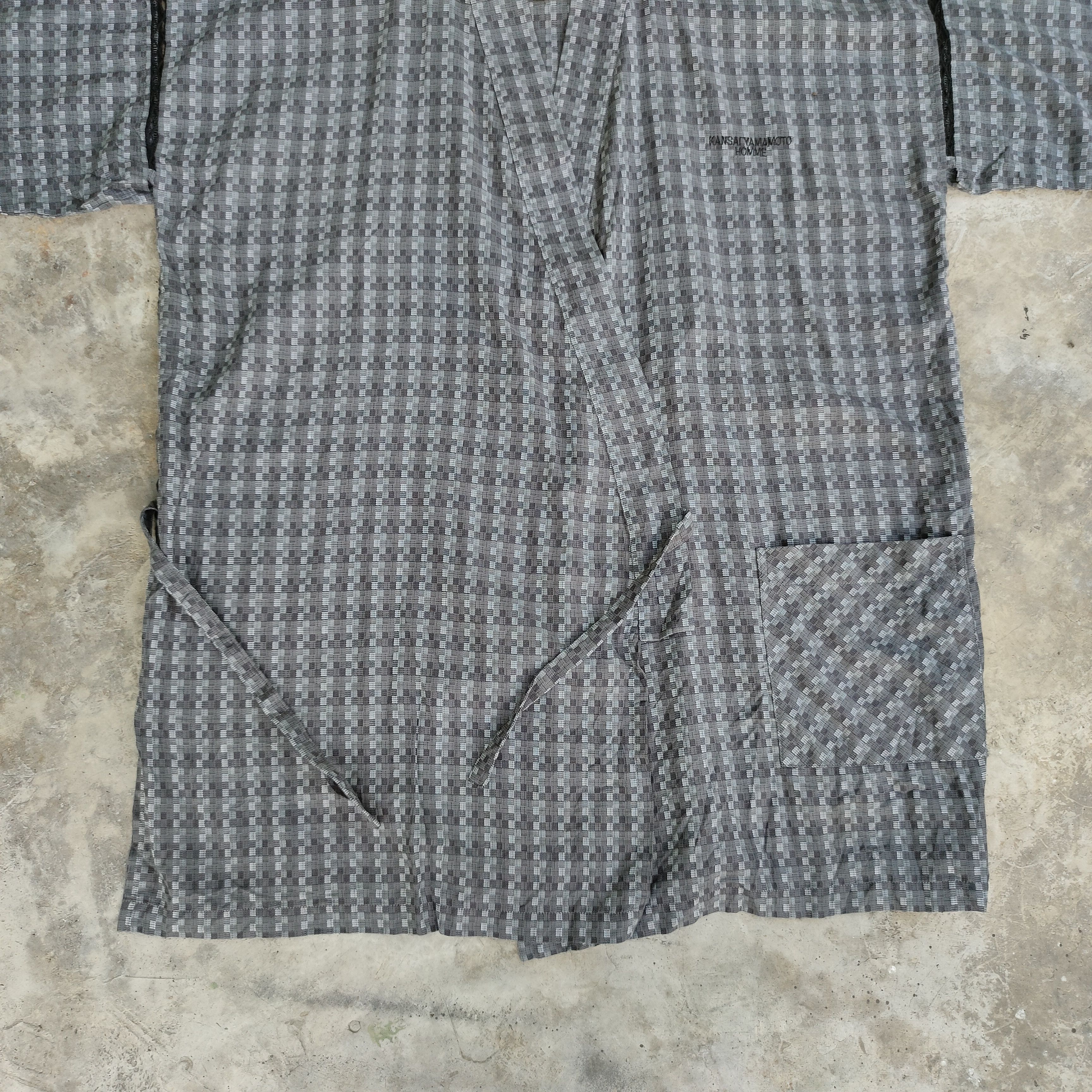 Japanese Brand Vintage Kansai Yamamoto Kimono Japanese Brand Cardigan Size US L / EU 52-54 / 3 - 2 Thumbnail