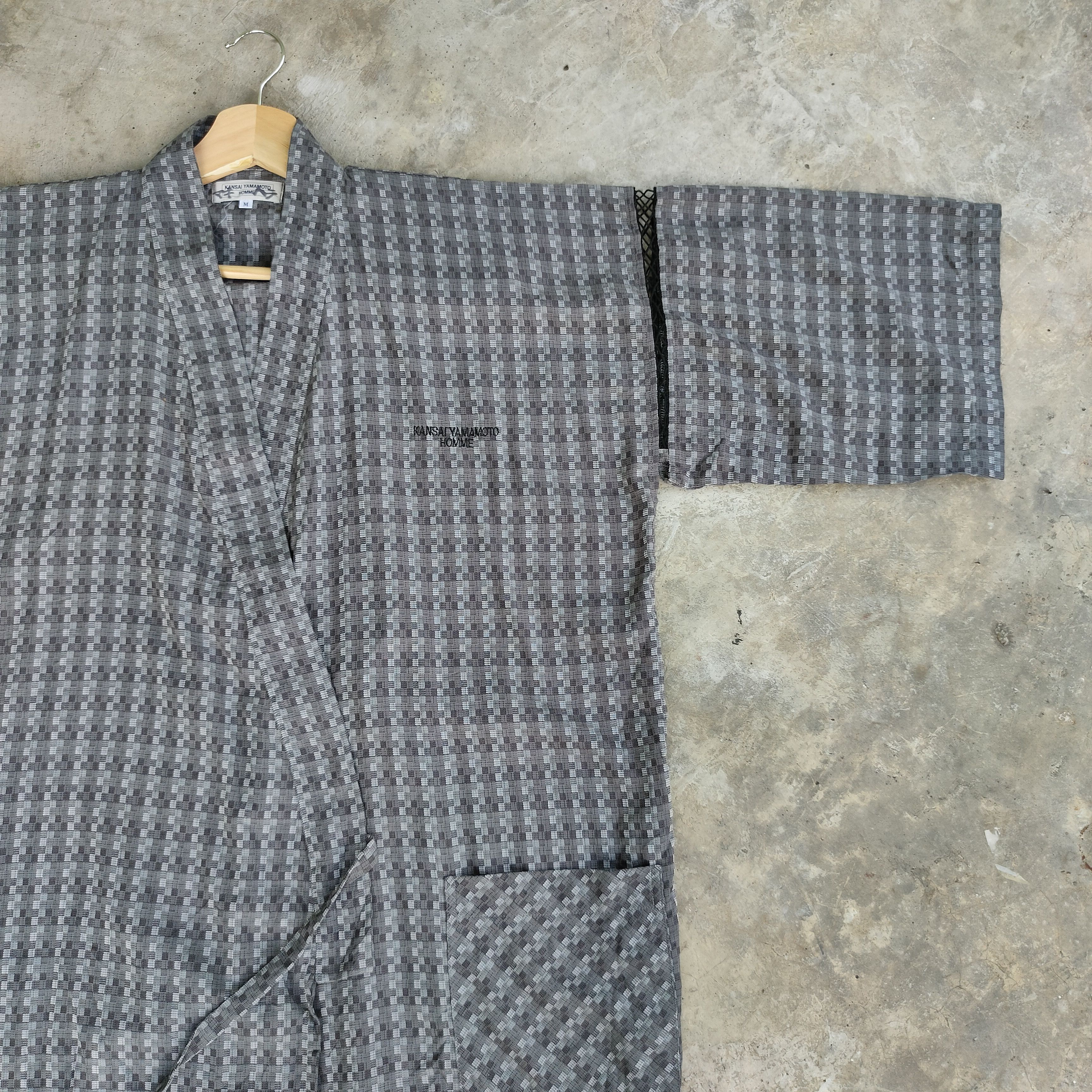 Japanese Brand Vintage Kansai Yamamoto Kimono Japanese Brand Cardigan Size US L / EU 52-54 / 3 - 4 Thumbnail