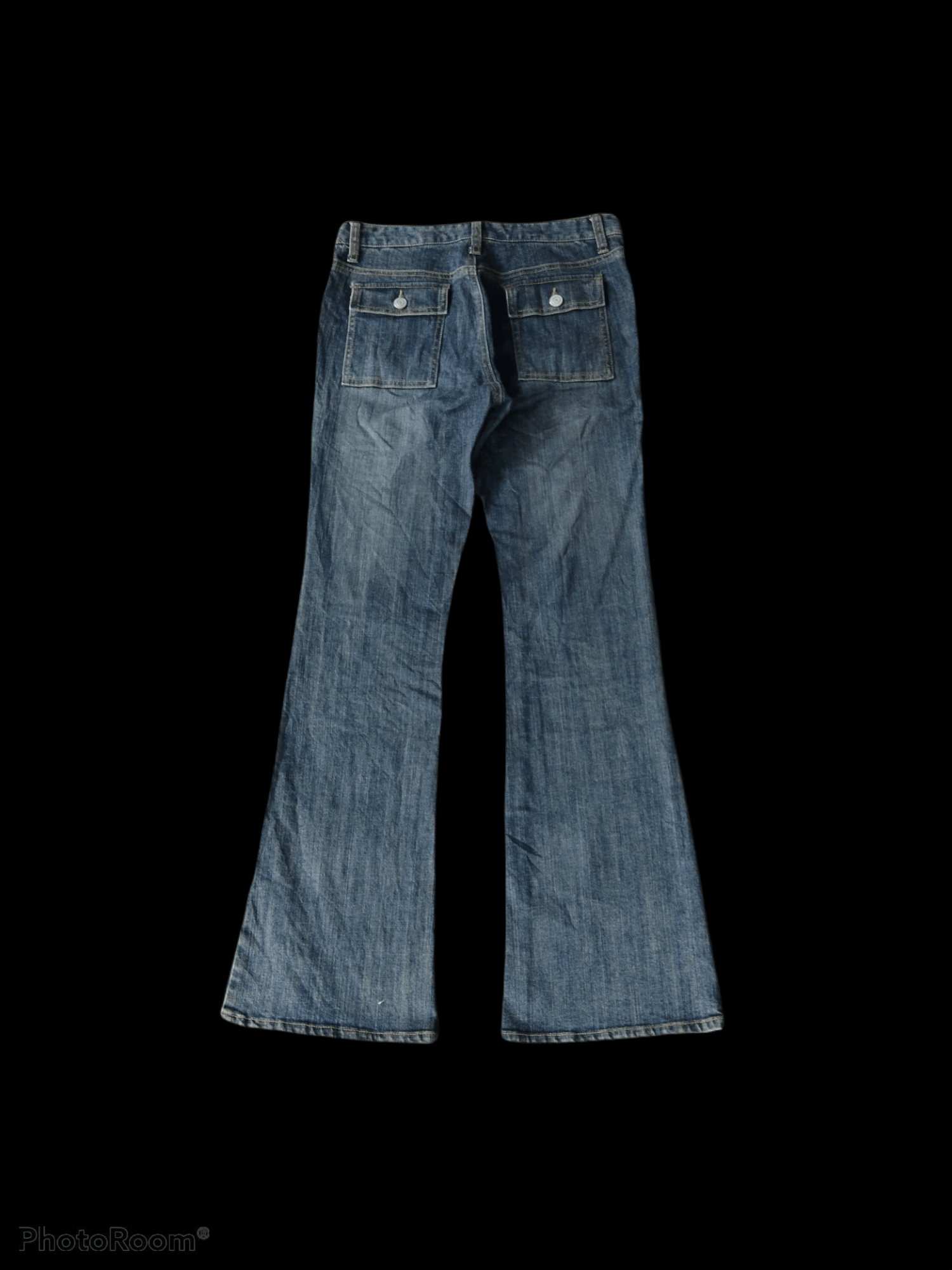 Japanese Brand FLARE🔥FRONT POCKET ORIRIN DENIM PANTS Size US 29 - 2 Thumbnail