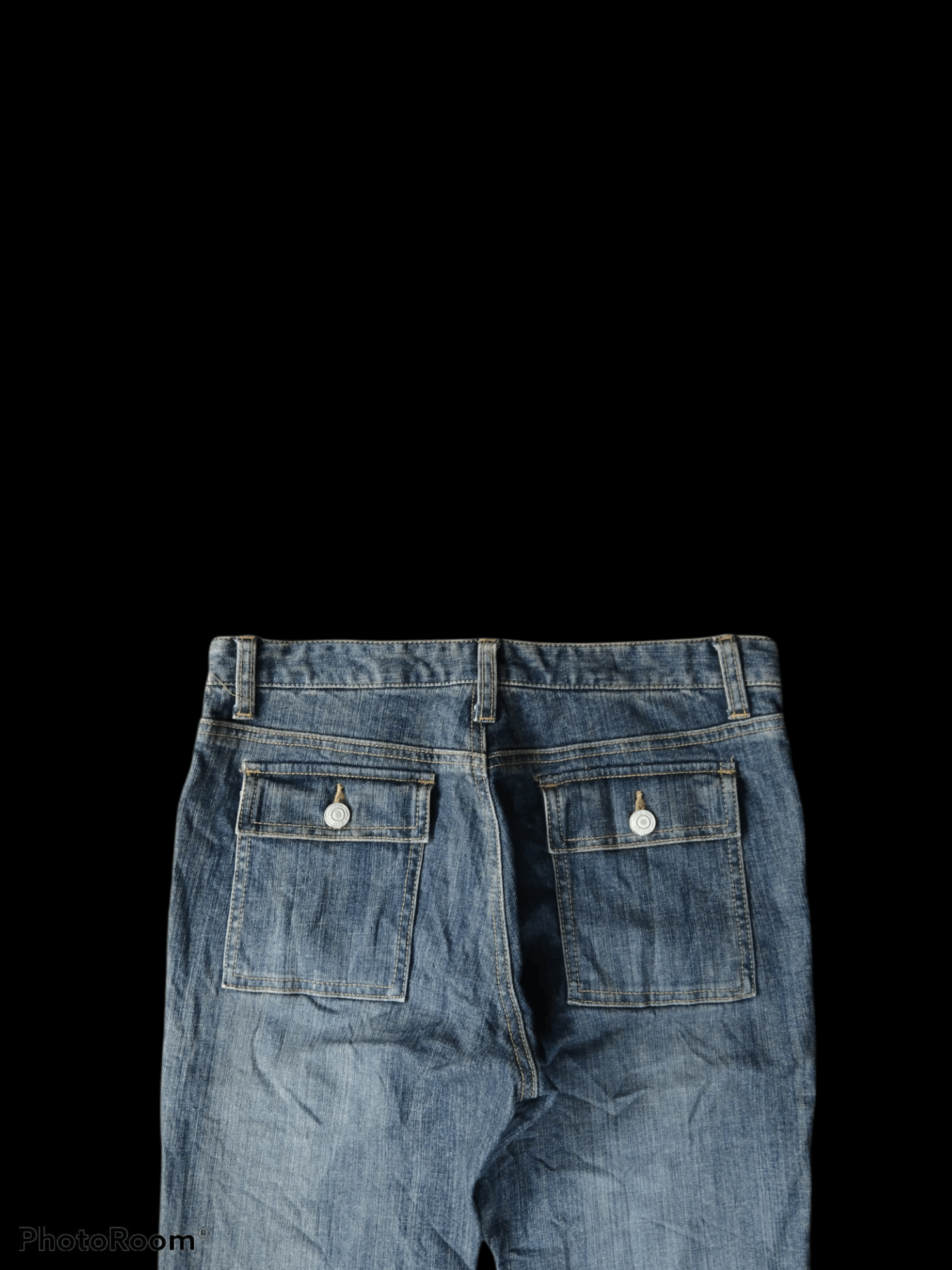 Japanese Brand FLARE🔥FRONT POCKET ORIRIN DENIM PANTS Size US 29 - 4 Thumbnail