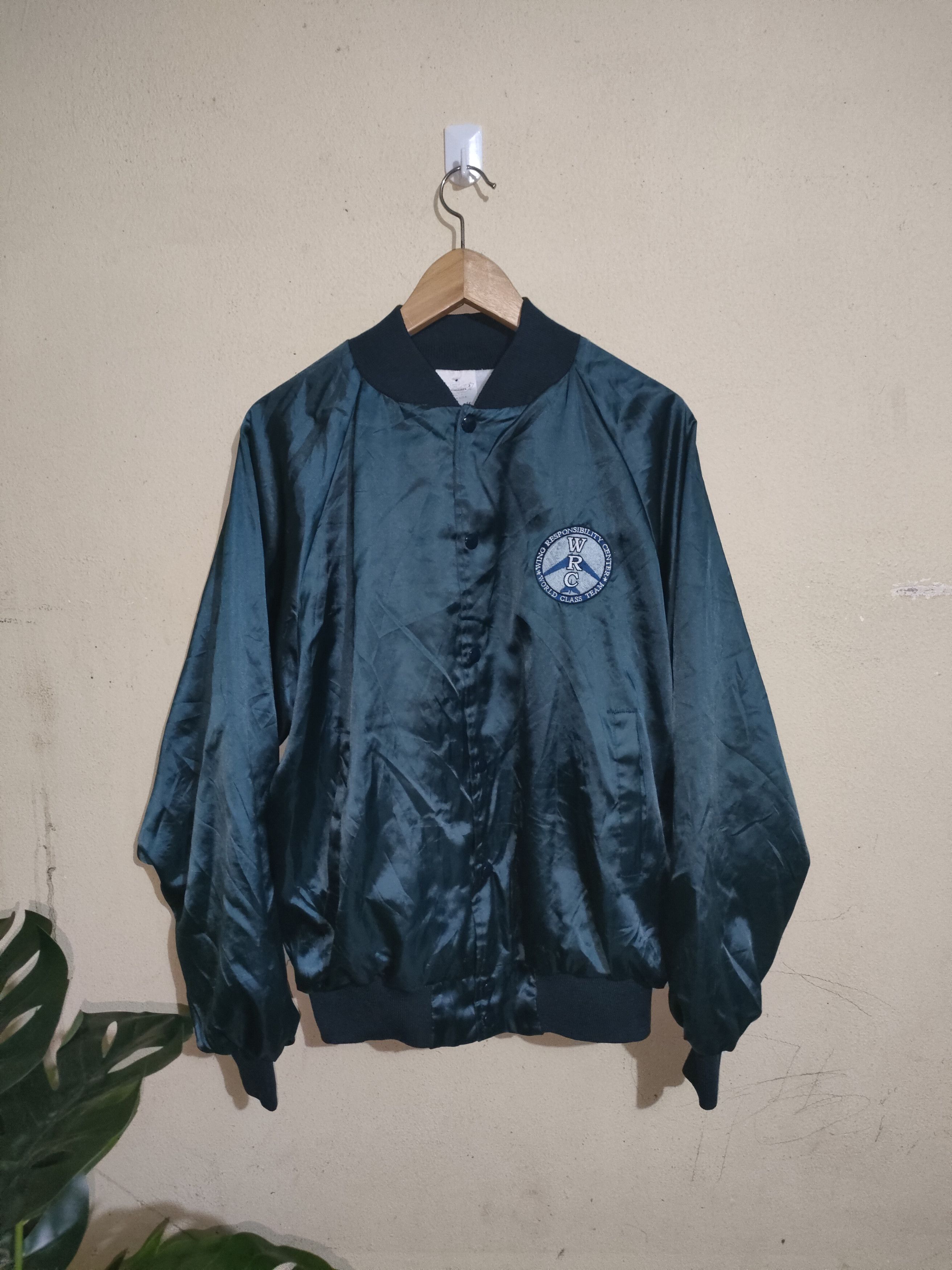 Vintage Vintage Boieing Sateen Bomber Jacket Size US M / EU 48-50 / 2 - 1 Thumbnail