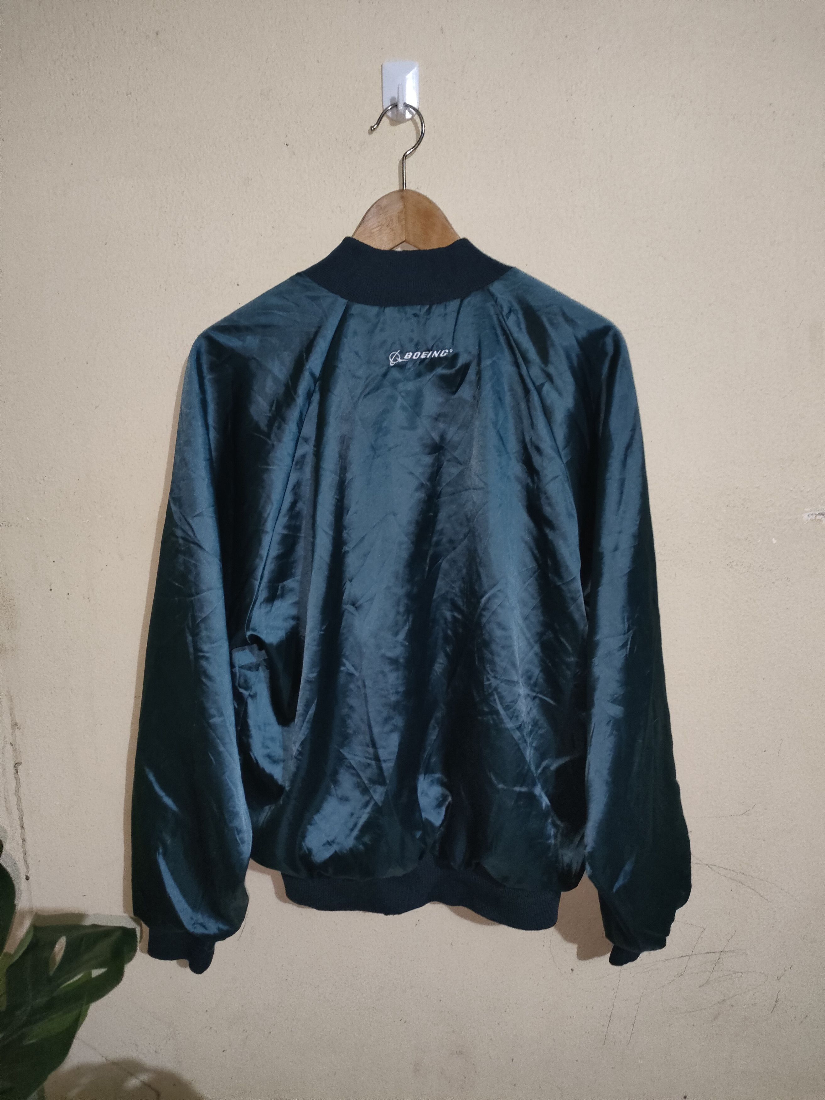 Vintage Vintage Boieing Sateen Bomber Jacket Size US M / EU 48-50 / 2 - 3 Thumbnail