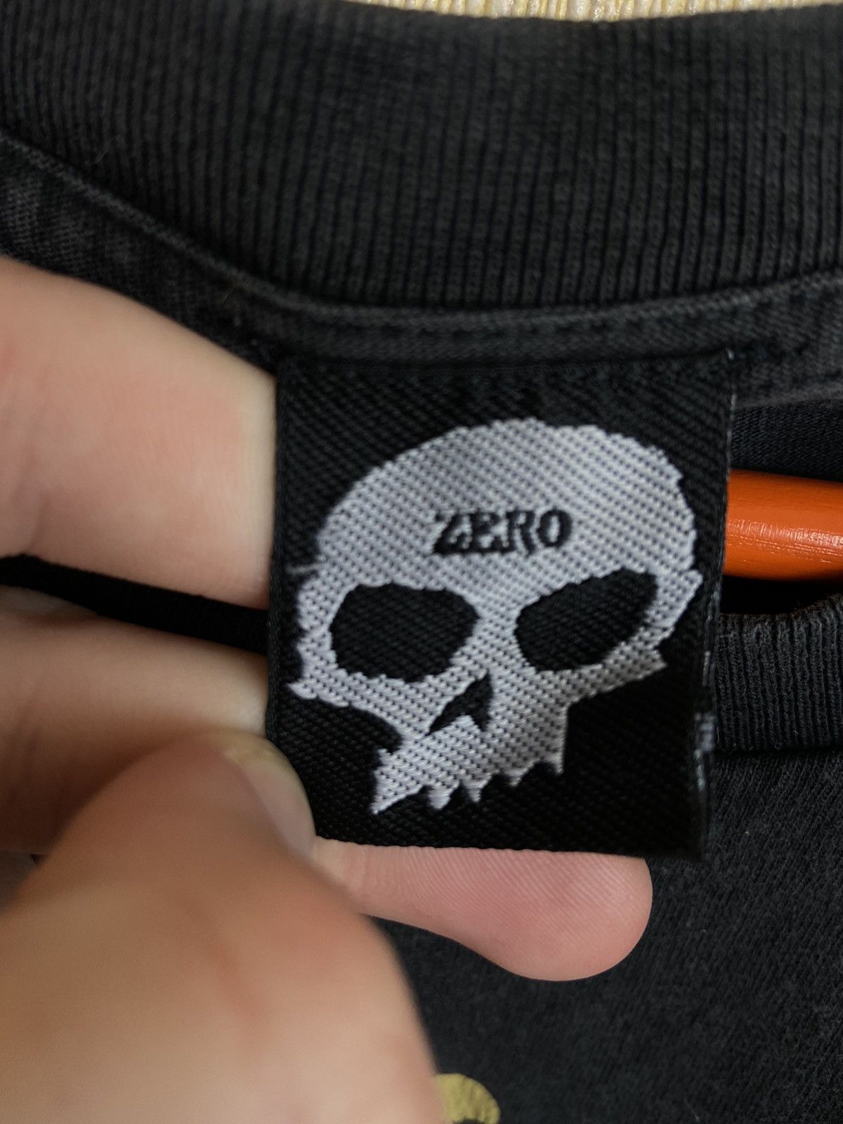 Alien Workshop VINTAGE ZERO SKATEBOARDS MONOGRAM SKULL LOGO TEE T SHIRT Size US L / EU 52-54 / 3 - 7 Thumbnail