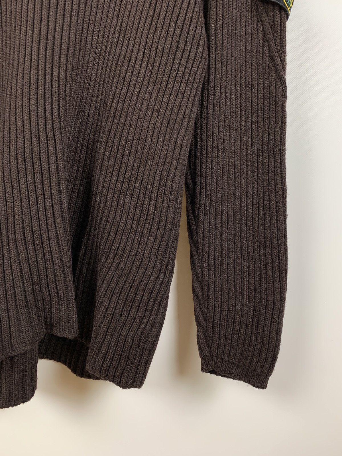 Stone Island Vintage Stone Island Brown Turtle Neck Archive Sweater Size US XL / EU 56 / 4 - 10 Thumbnail