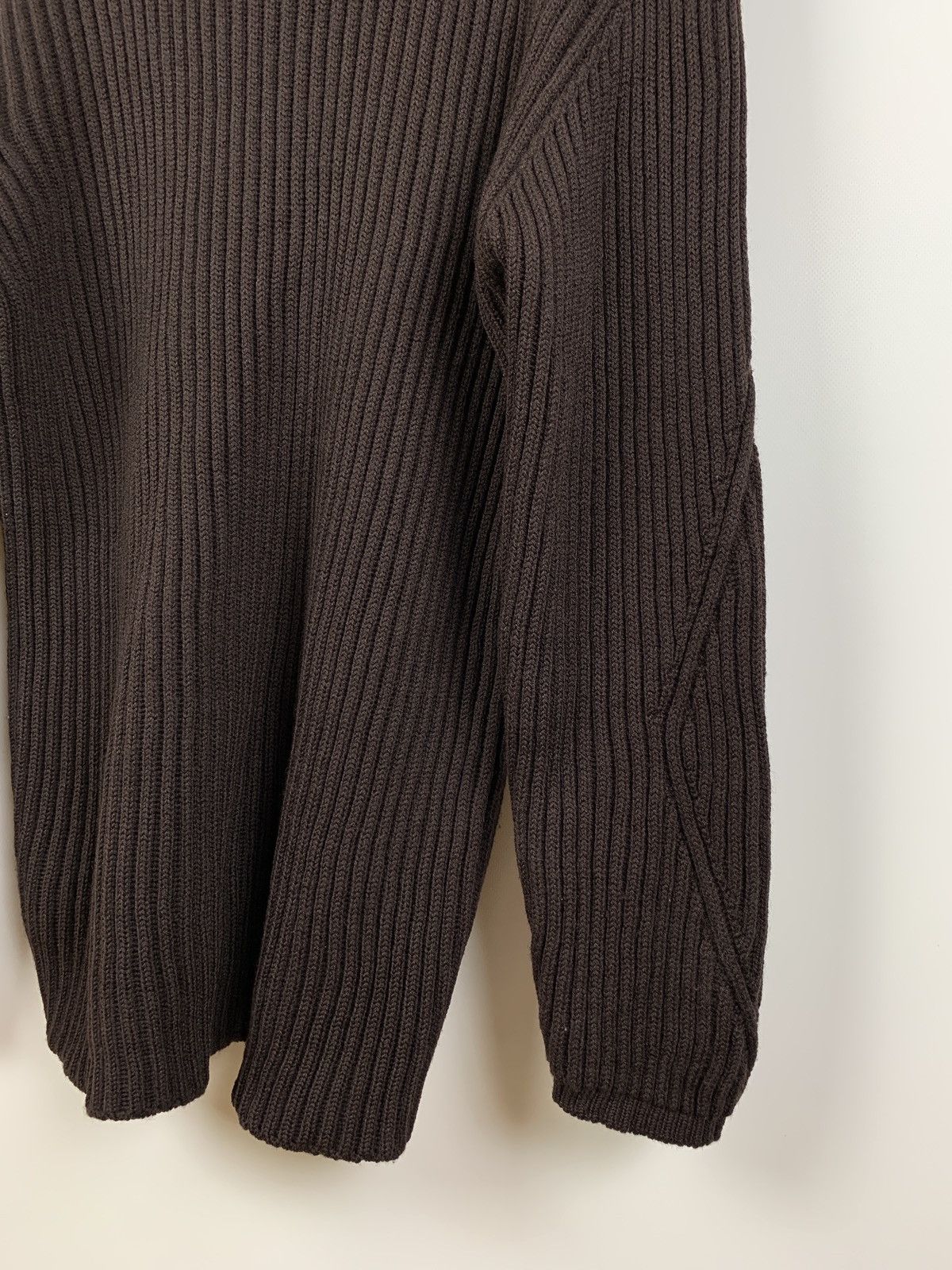 Stone Island Vintage Stone Island Brown Turtle Neck Archive Sweater Size US XL / EU 56 / 4 - 18 Thumbnail