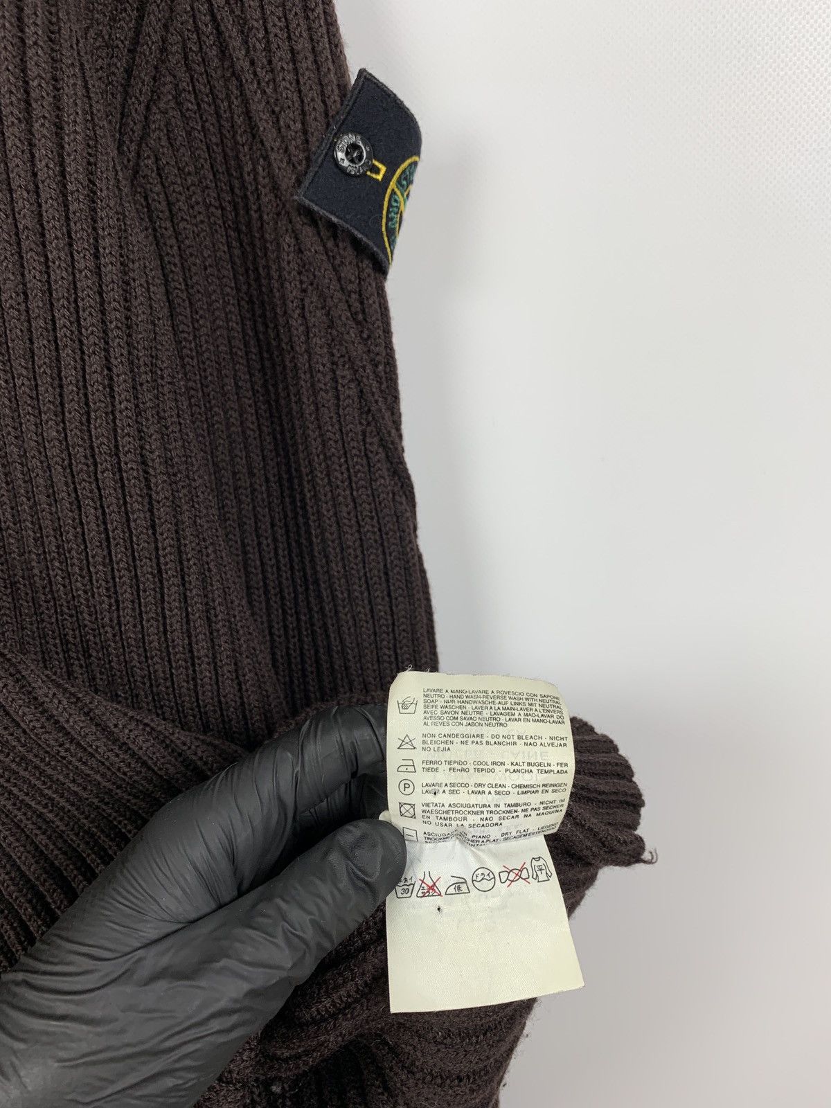 Stone Island Vintage Stone Island Brown Turtle Neck Archive Sweater Size US XL / EU 56 / 4 - 23 Thumbnail