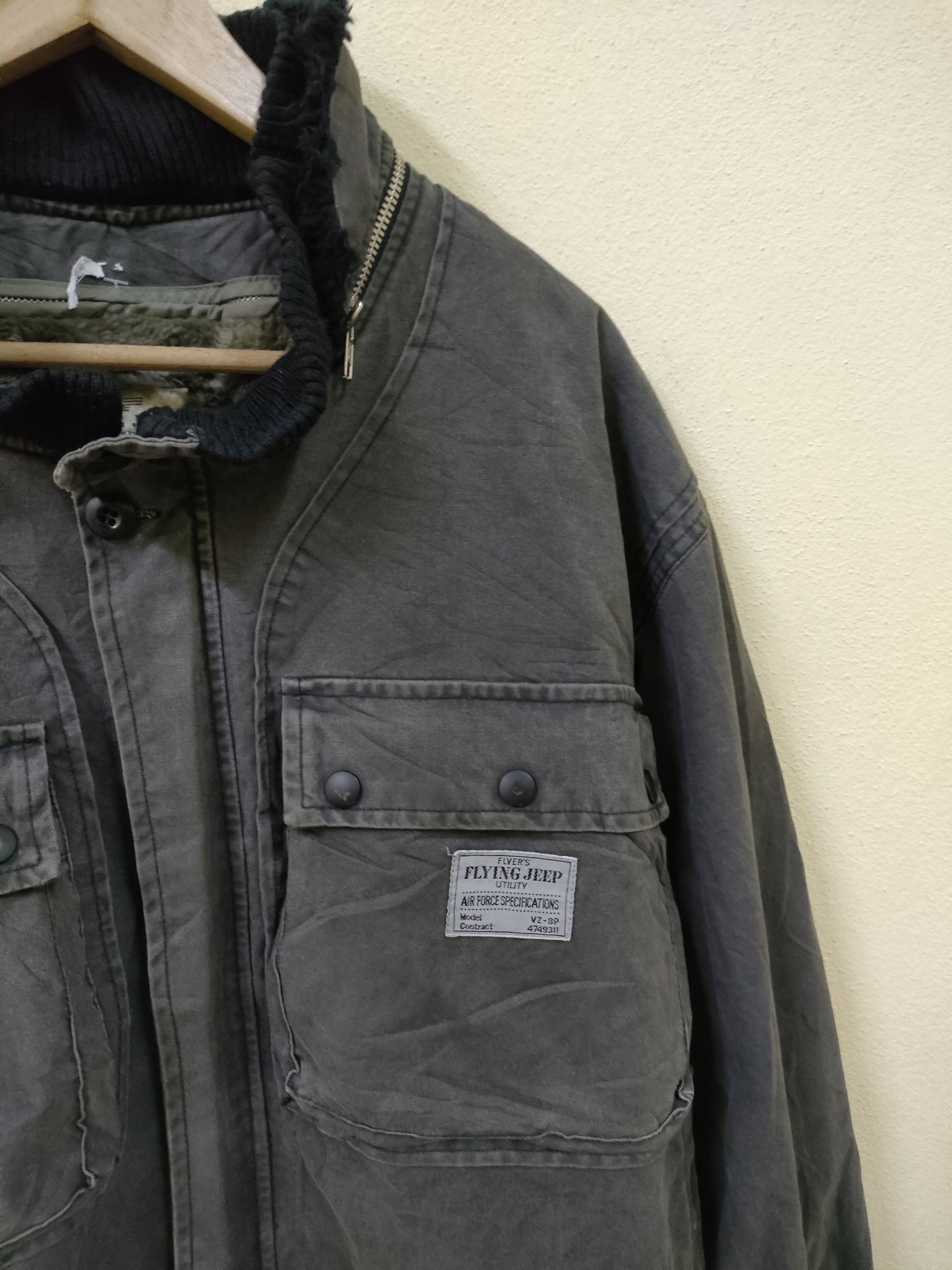 Vintage × Wrangler Vintage Flying Jeep Utility Jacket Size US L / EU 52-54 / 3 - 6 Thumbnail