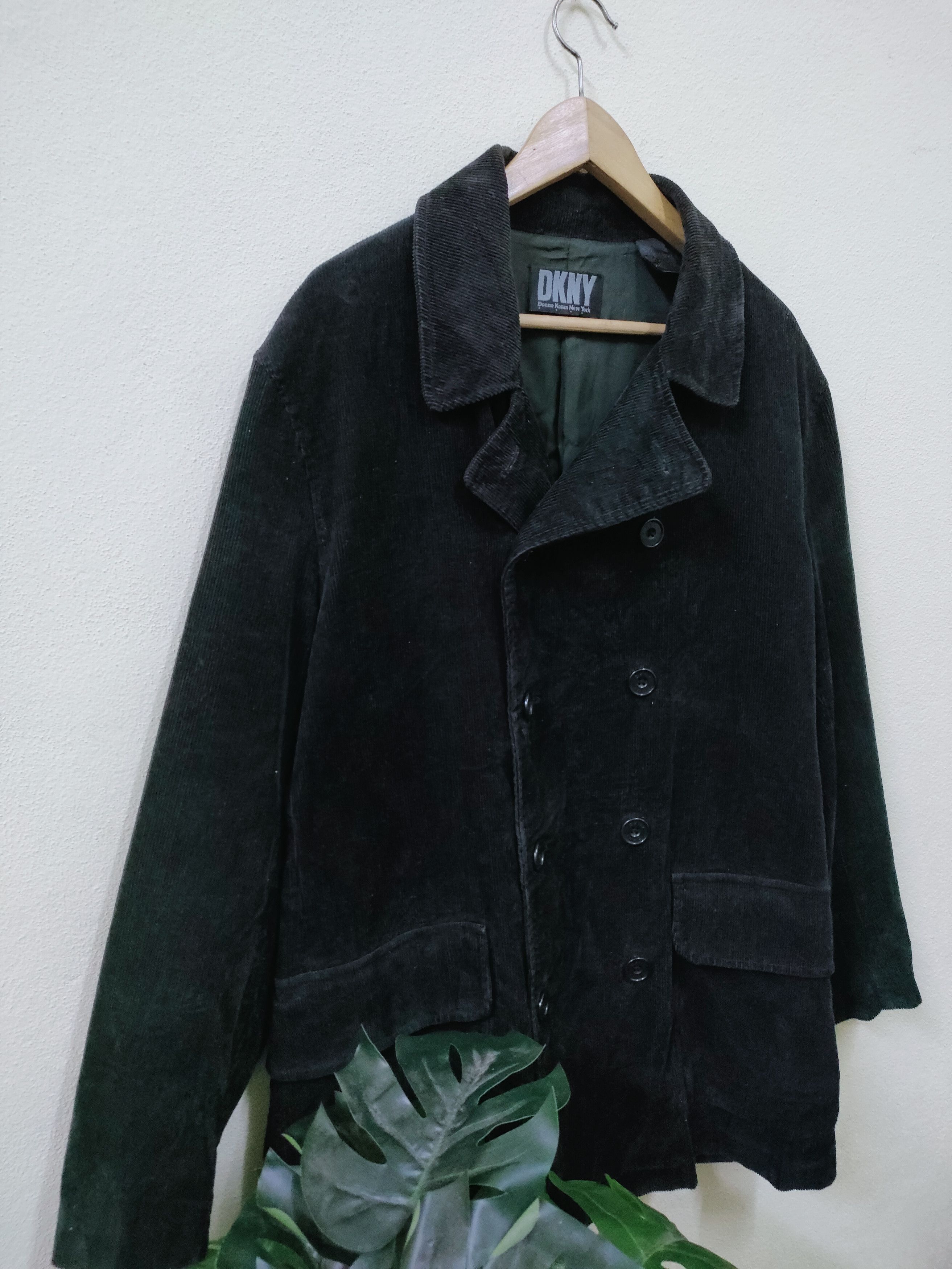 DKNY × Donna Karan DKNY Double Breast Velvet Jacket Size US M / EU 48-50 / 2 - 5 Thumbnail