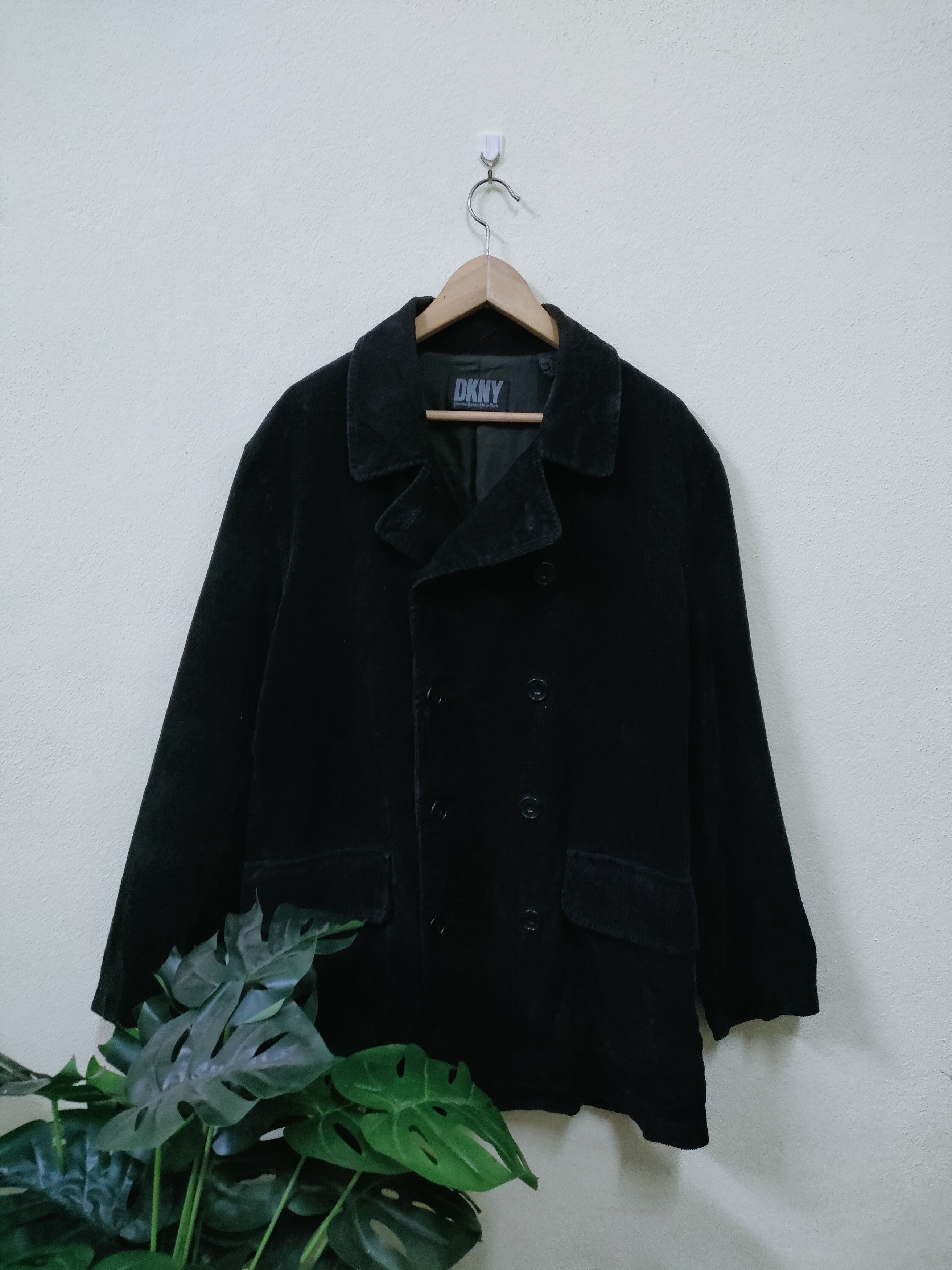 DKNY × Donna Karan DKNY Double Breast Velvet Jacket Size US M / EU 48-50 / 2 - 1 Thumbnail