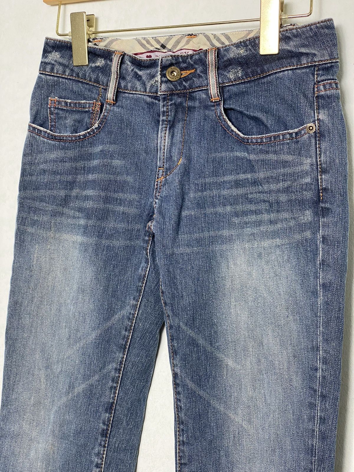 Burberry × Vintage Vintage Burberry Buckle Tactical Denim Size 28" / US 6 / IT 42 - 4 Thumbnail