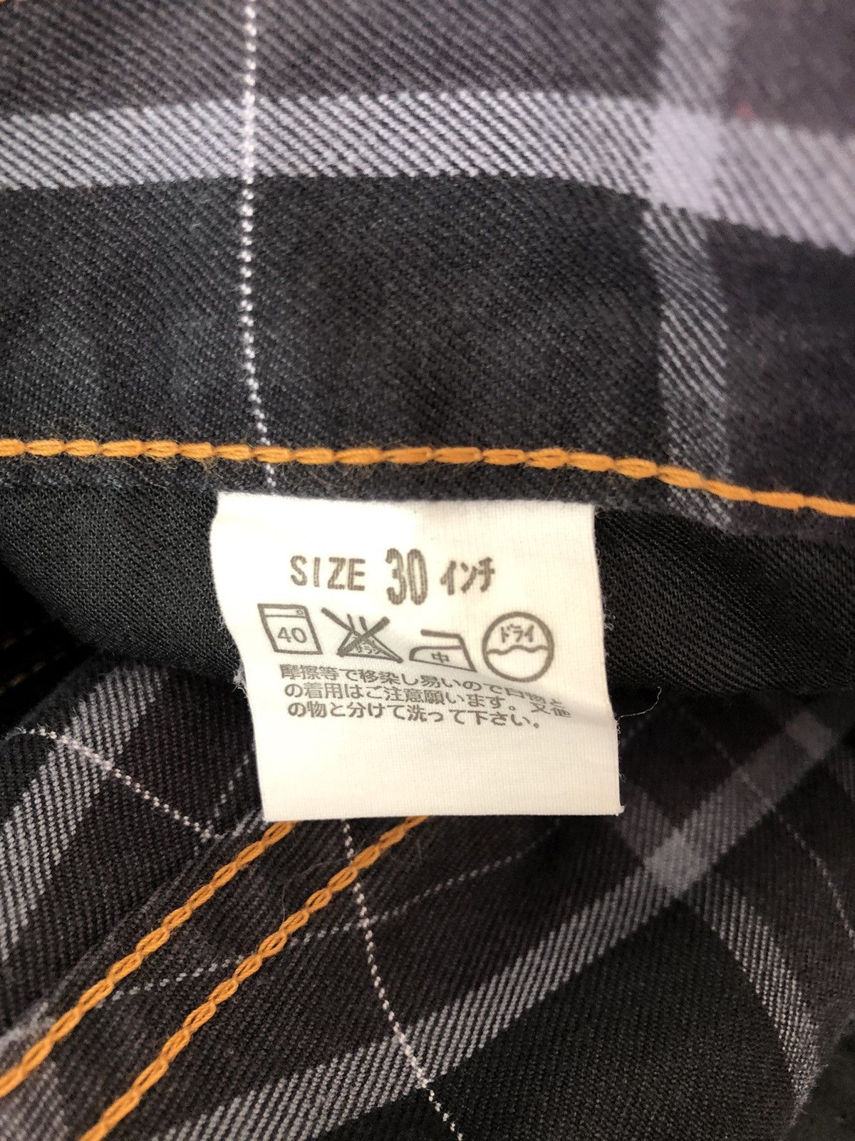 Levi's Vintage 2003 Levi’s 503 Made in Japan Checkered Pant Size US 30 / EU 46 - 22 Thumbnail