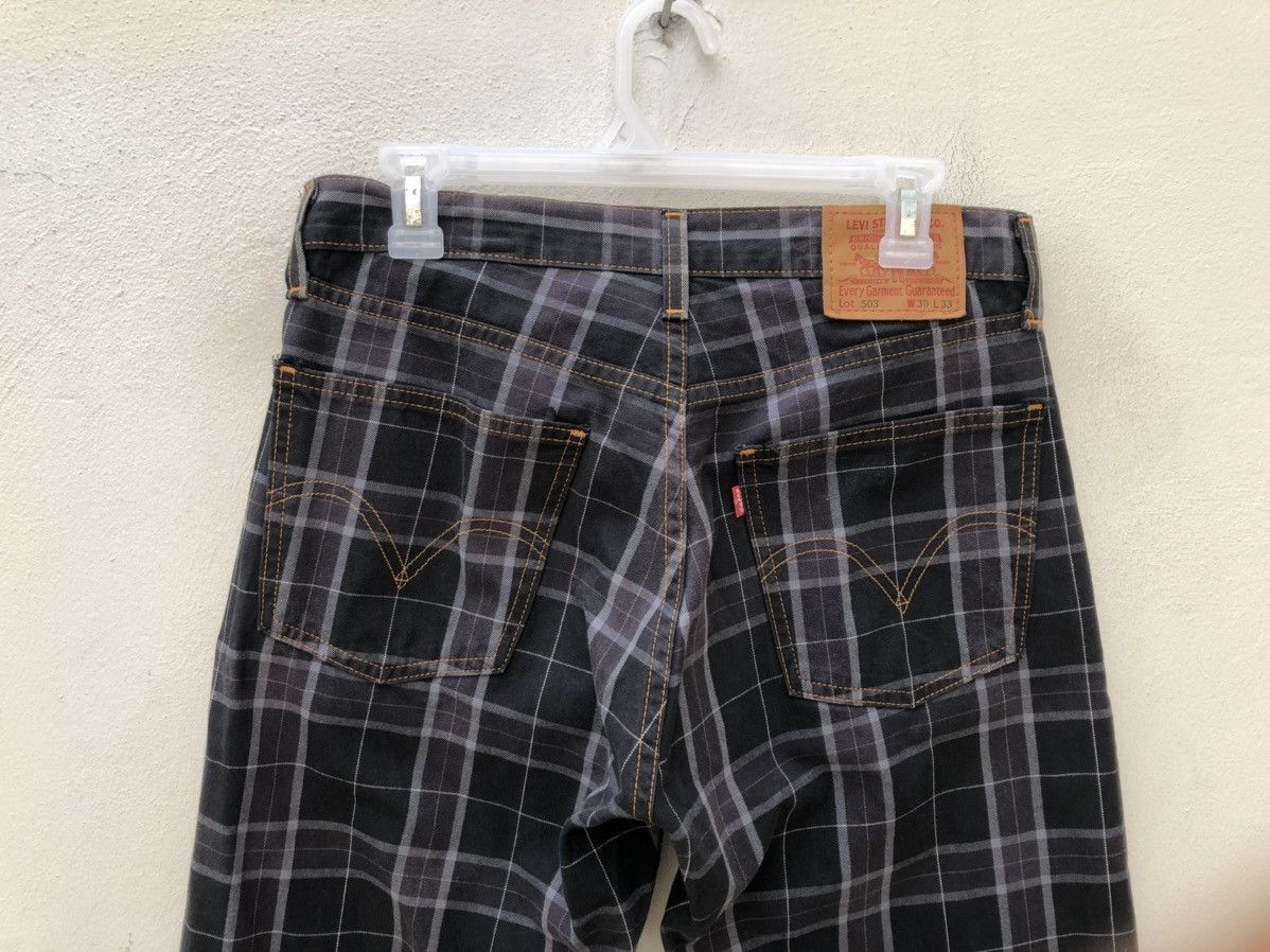 Levi's Vintage 2003 Levi’s 503 Made in Japan Checkered Pant Size US 30 / EU 46 - 15 Thumbnail