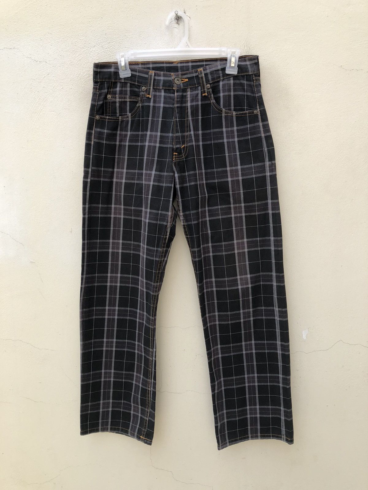 Levi's Vintage 2003 Levi’s 503 Made in Japan Checkered Pant Size US 30 / EU 46 - 6 Thumbnail