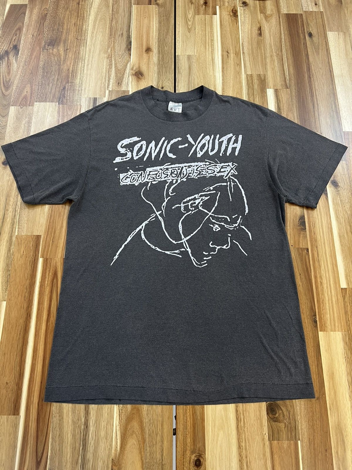 Pre-owned Band Tees Vintage 80's Sonic Youth Confusion Is Sex Punk