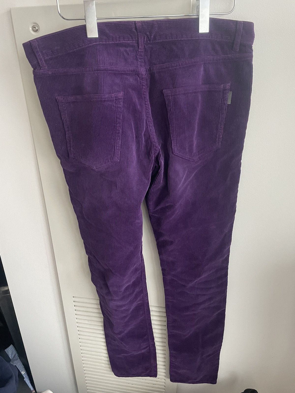 Hedi Slimane × Saint Laurent Paris × Yves Saint Laurent SoldOut Iconic Classic LowWaist Runway Corduroy Skinny Pant Size US 34 / EU 50 - 15 Thumbnail