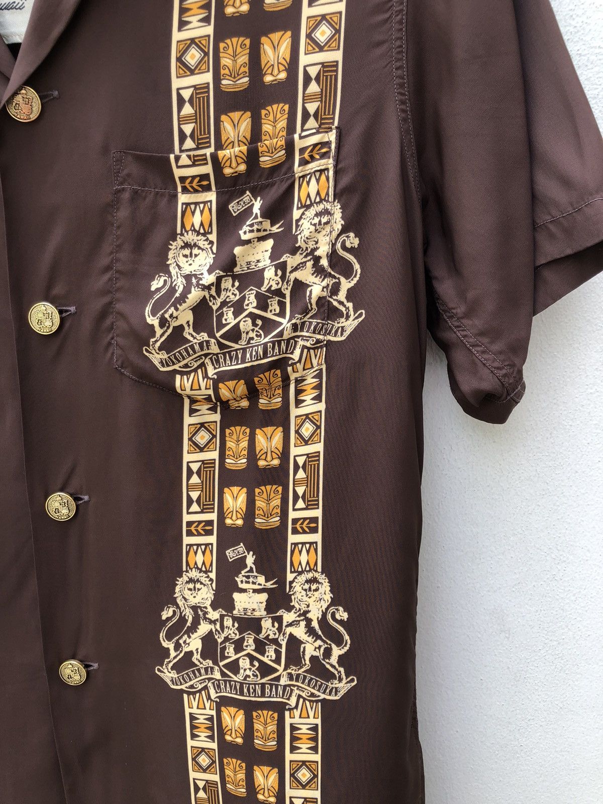 Band Tees Sun Surf Keoni Of Hawaii X Crazy Ken Hawaiian Aloha Short Size US S / EU 44-46 / 1 - 4 Thumbnail