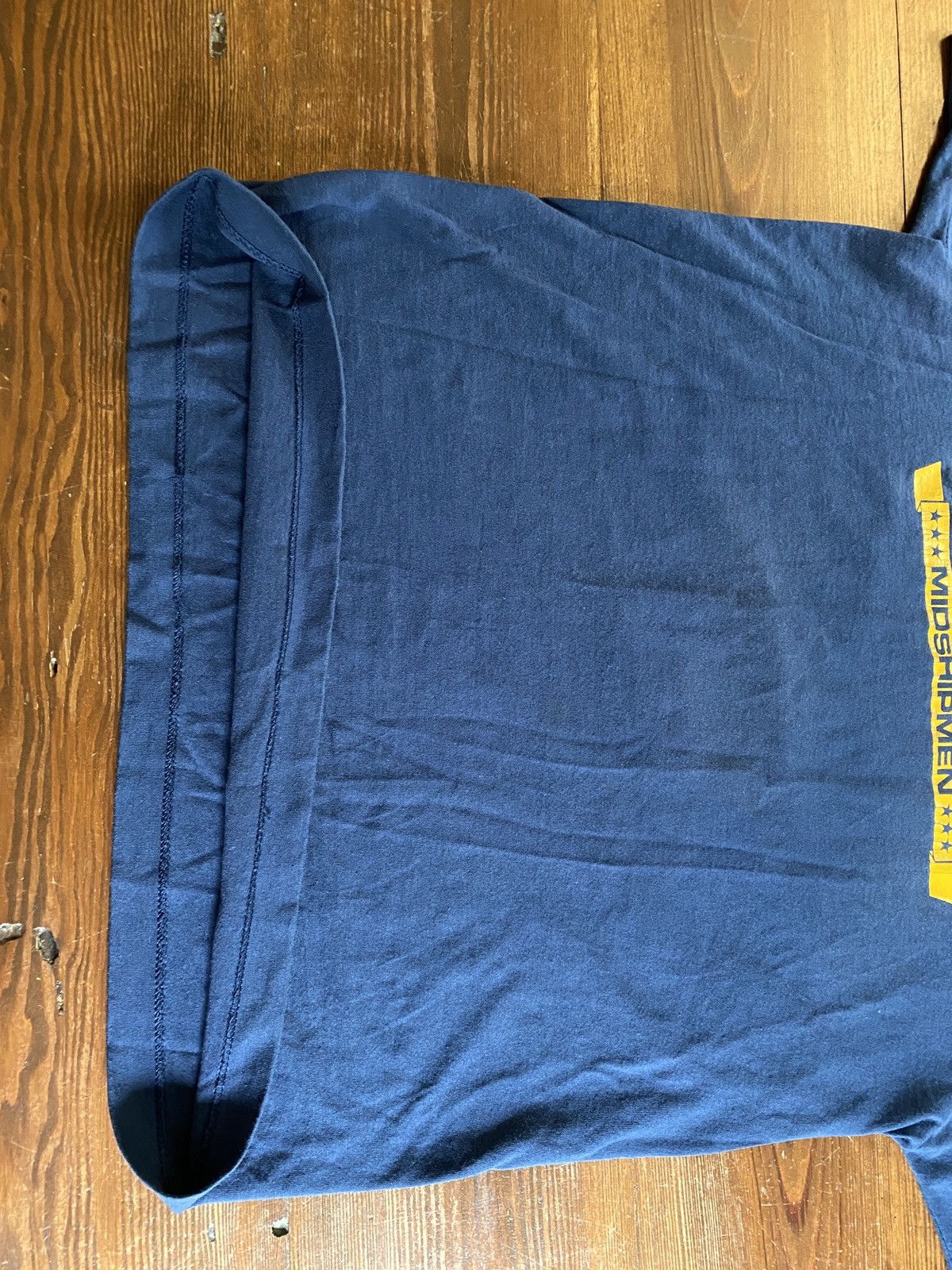 NCAA Vintage 80’s US Naval Academy Midshipmen Single Stitch Tee Size US L / EU 52-54 / 3 - 11 Thumbnail