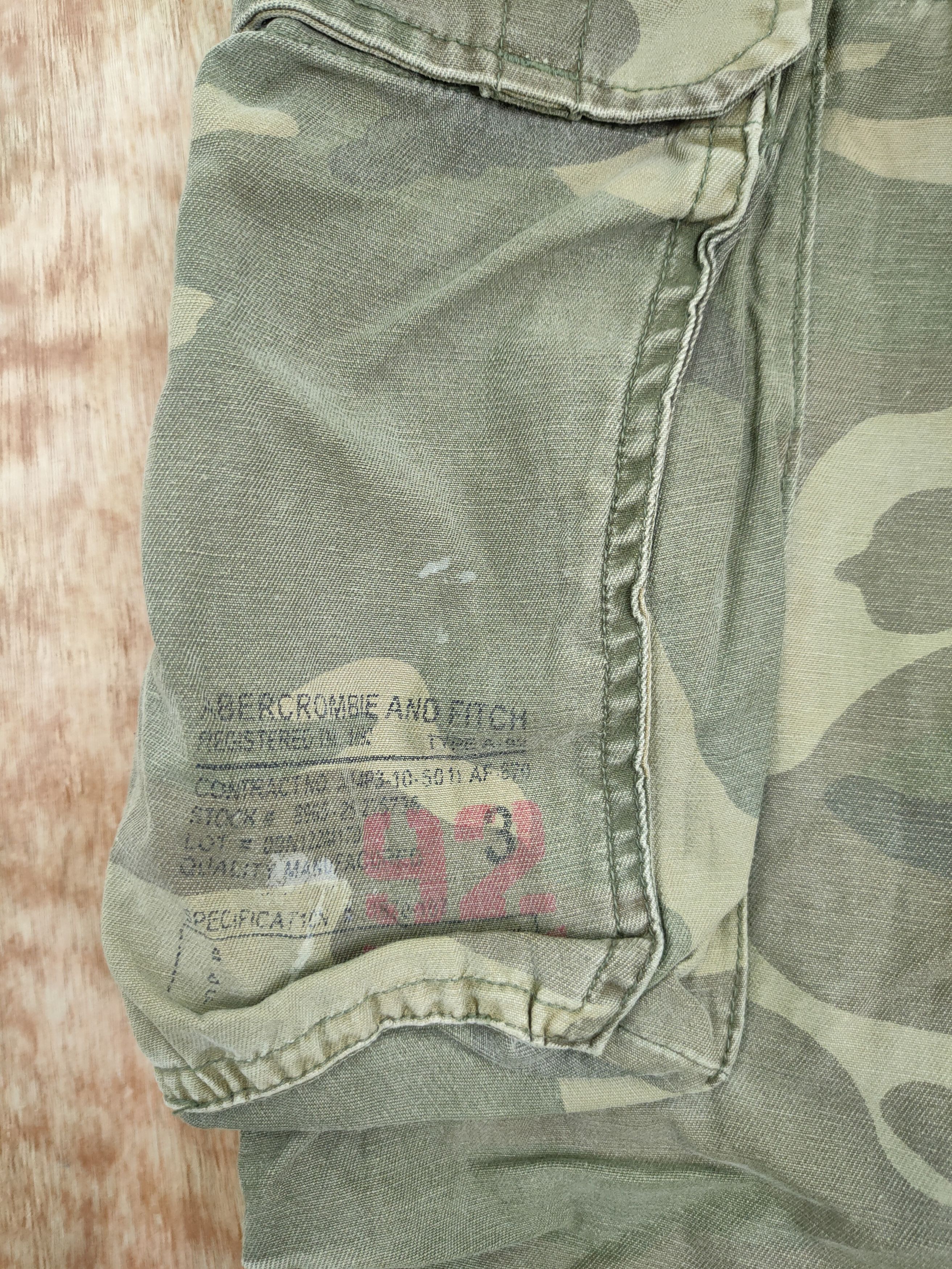 Abercrombie & Fitch DLL Abercrombie camo military multipocket cargo pants #182 Size US 31 - 4 Thumbnail