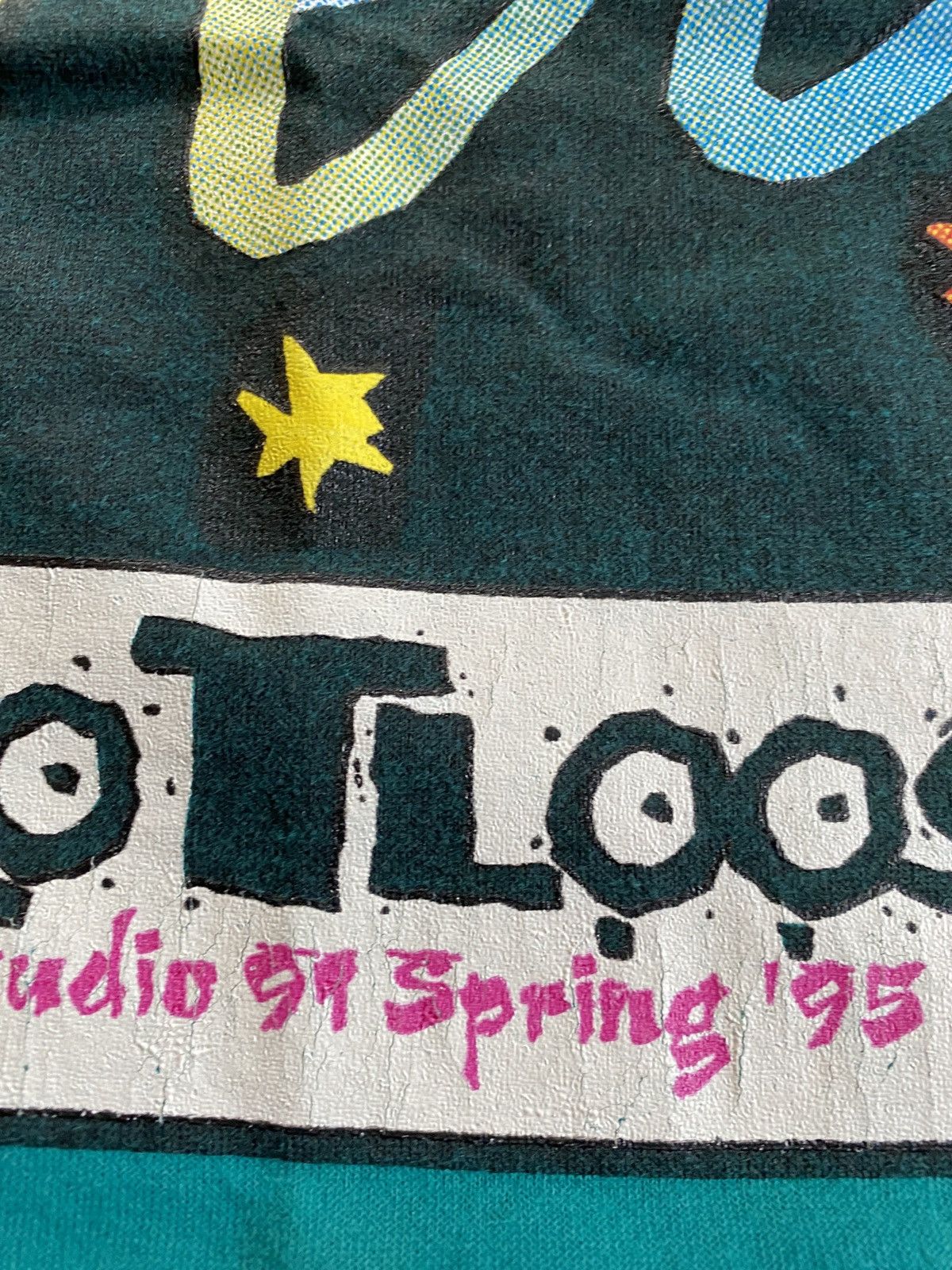 Jerzees Vintage 90’s Footloose Stage Production Teal Tee Shirt Size US L / EU 52-54 / 3 - 4 Thumbnail
