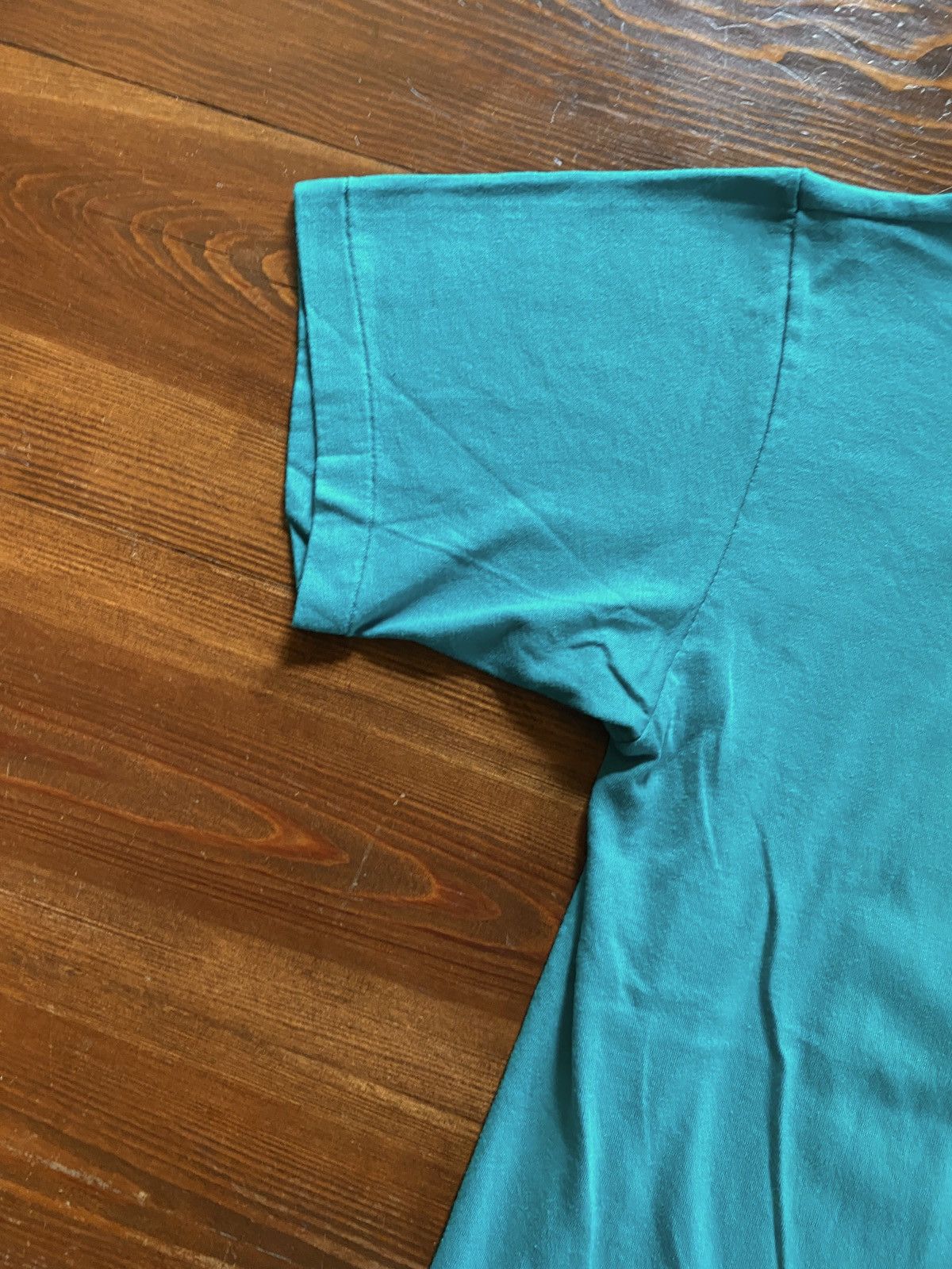 Jerzees Vintage 90’s Footloose Stage Production Teal Tee Shirt Size US L / EU 52-54 / 3 - 12 Thumbnail