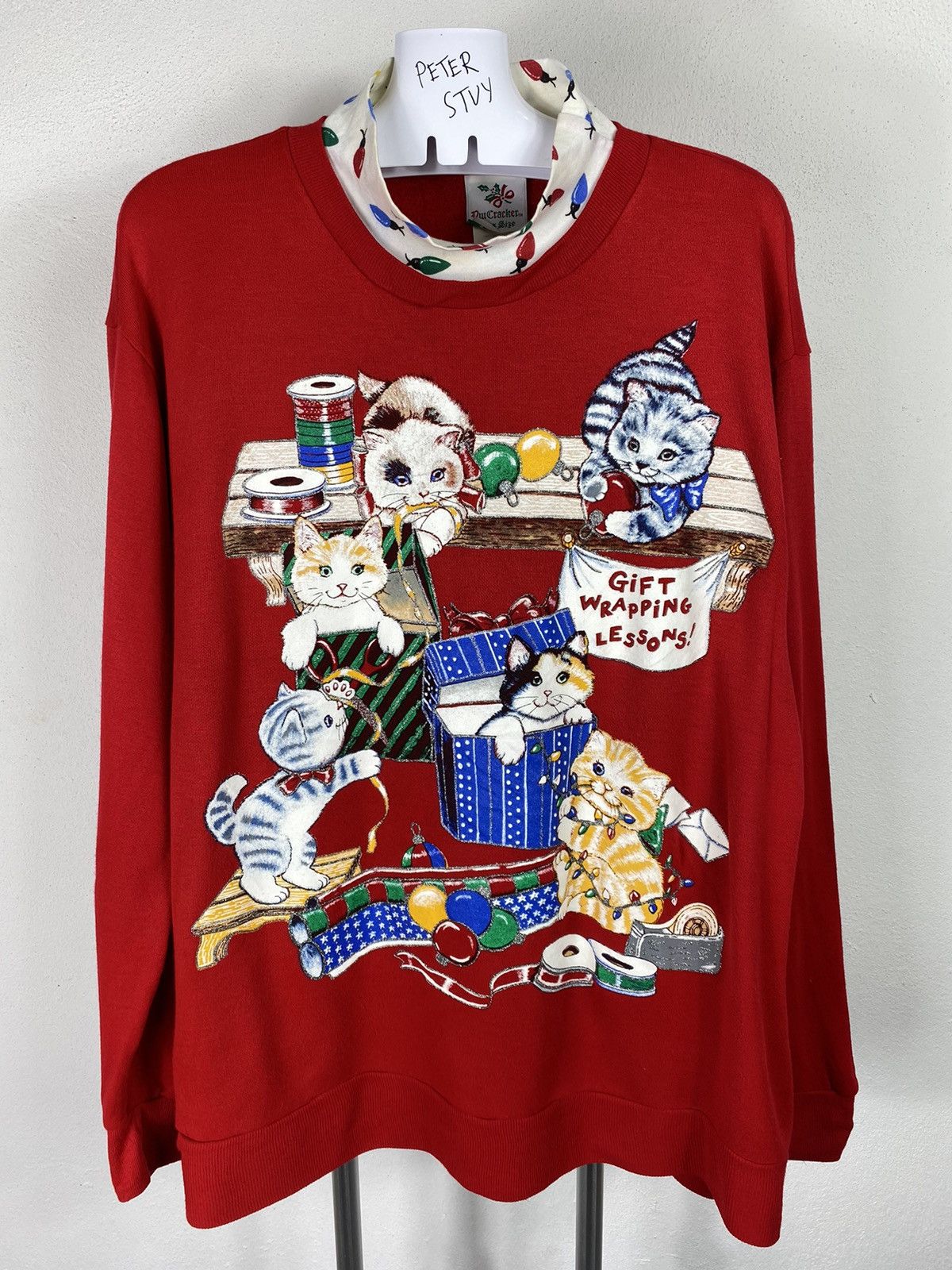 Vintage Vintage Nut Cracker Sweatshirt Size US XL / EU 56 / 4 - 1 Thumbnail