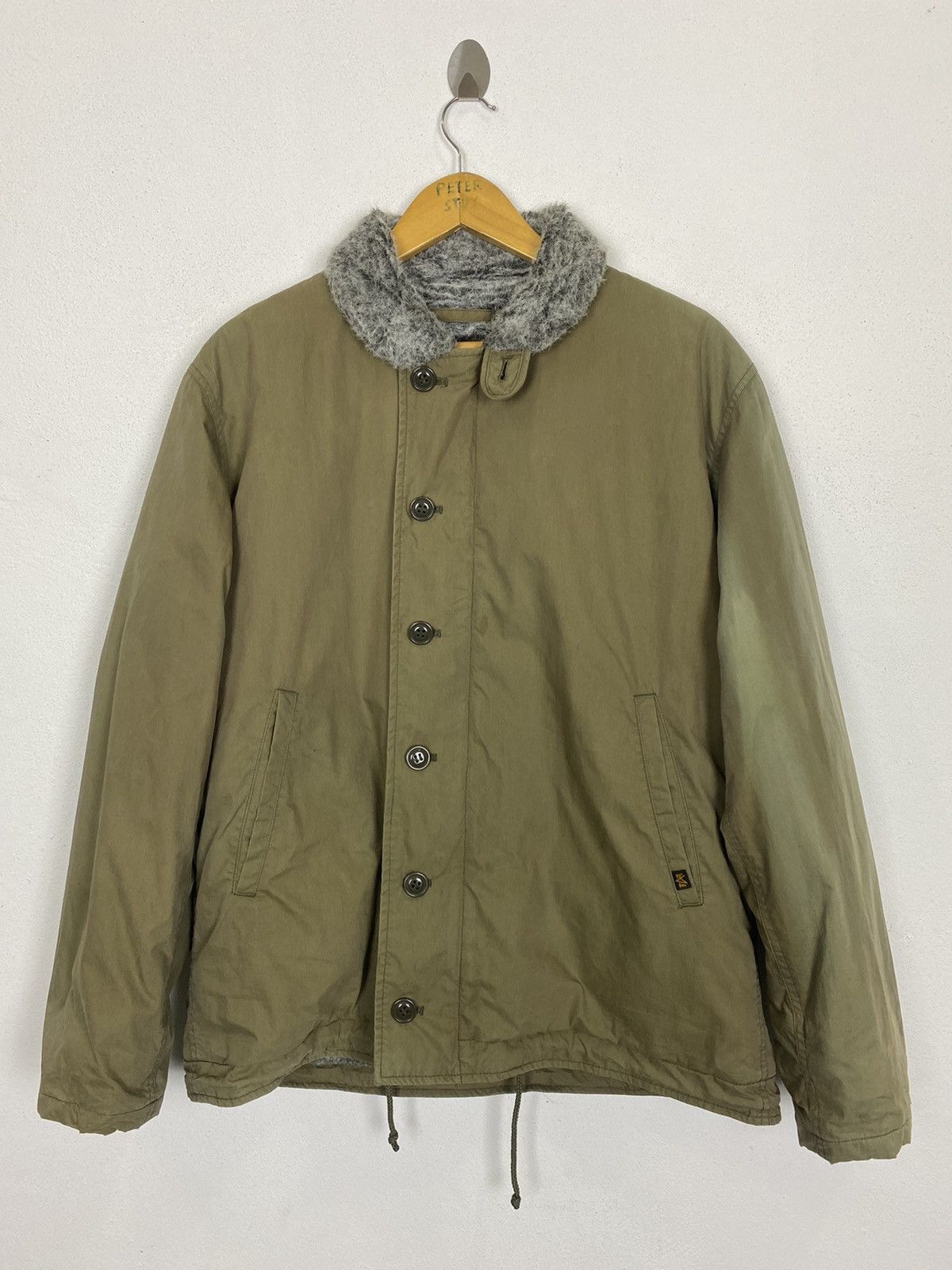 Alpha Industries ALPHA INDUSTRIES JACKET MOHAIR LINING Size US L / EU 52-54 / 3 - 2 Thumbnail