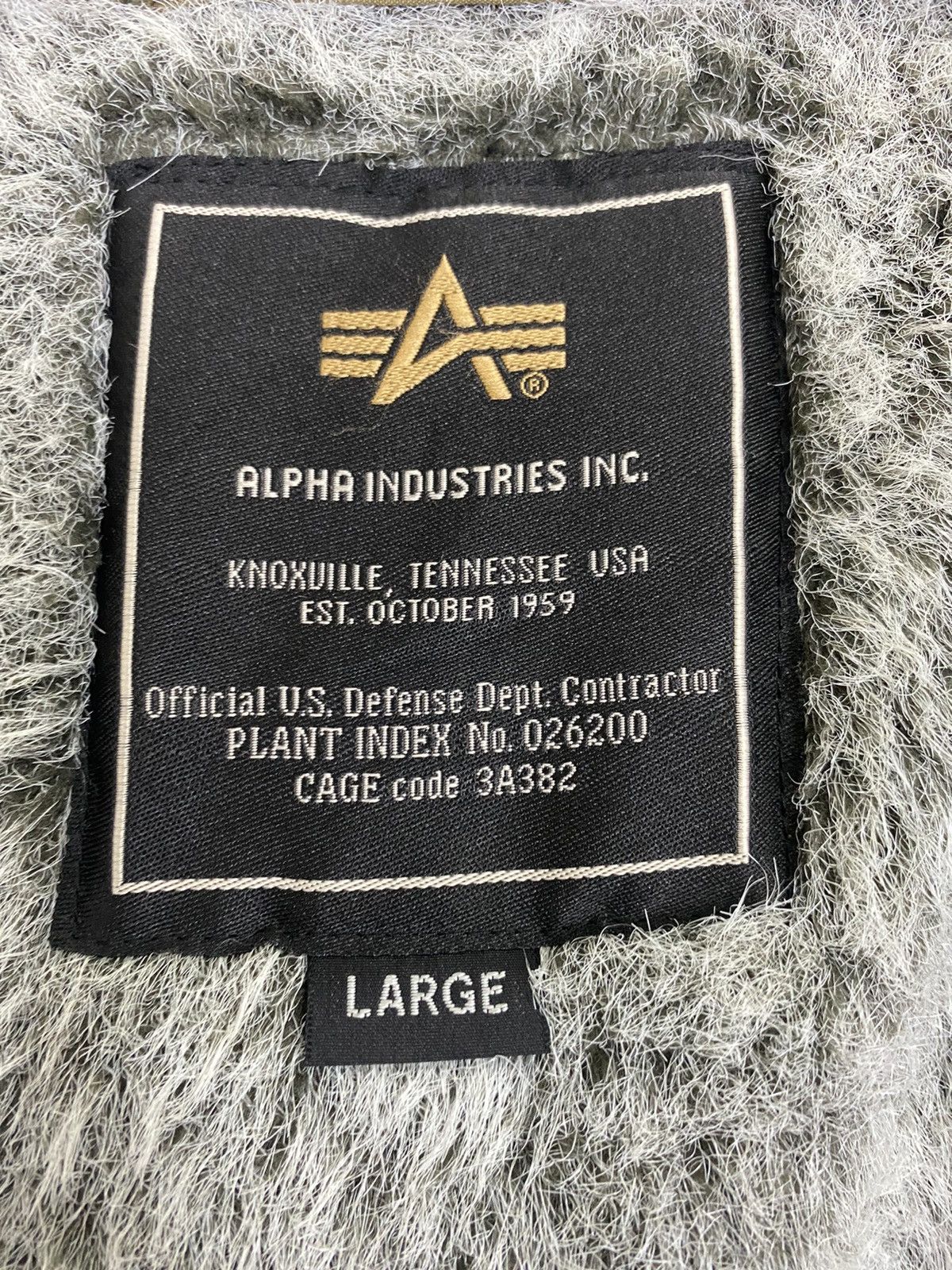 Alpha Industries ALPHA INDUSTRIES JACKET MOHAIR LINING Size US L / EU 52-54 / 3 - 12 Thumbnail