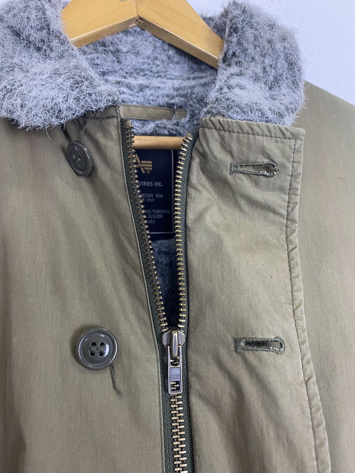 Alpha Industries ALPHA INDUSTRIES JACKET MOHAIR LINING Size US L / EU 52-54 / 3 - 9 Thumbnail