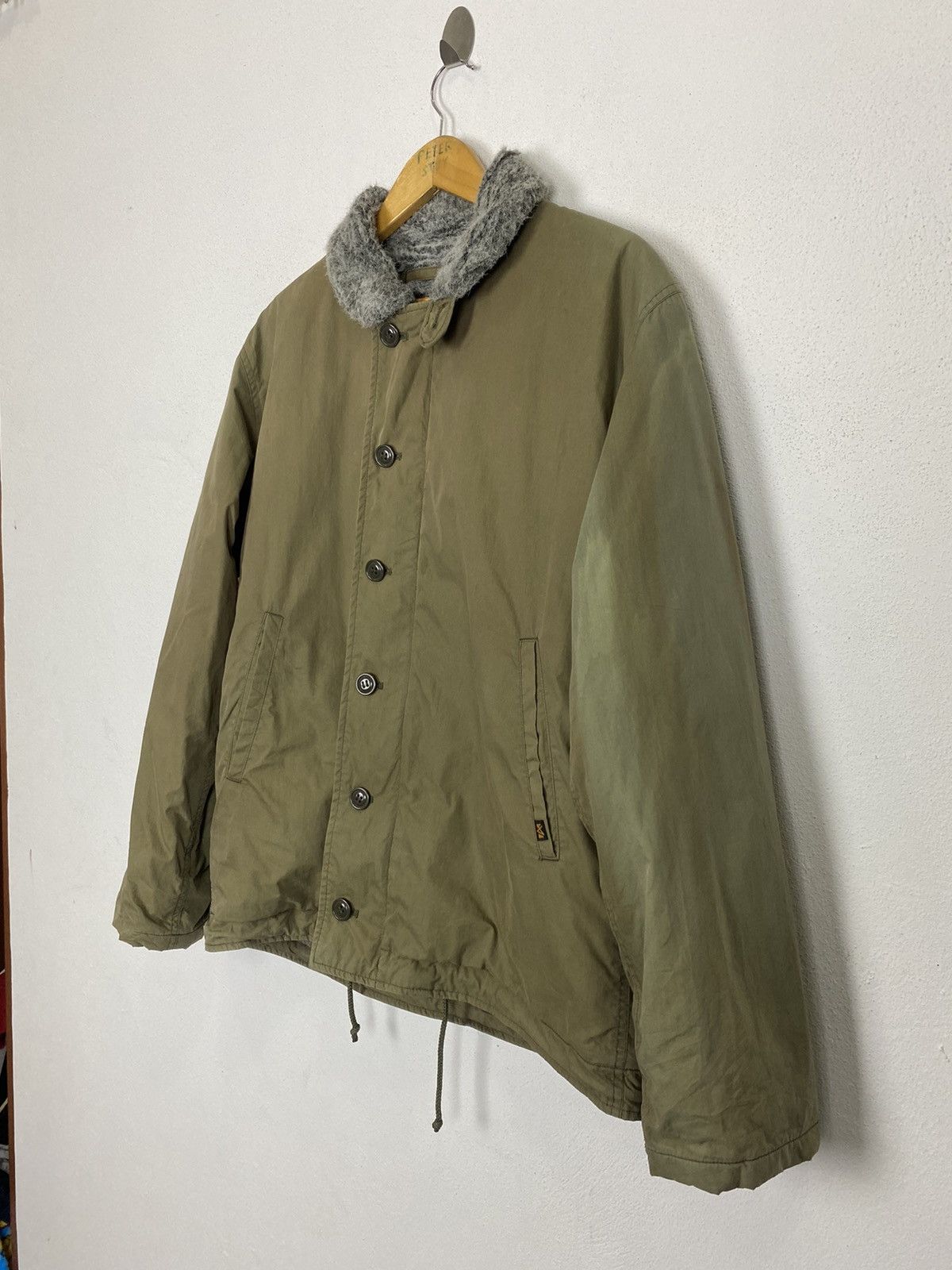 Alpha Industries ALPHA INDUSTRIES JACKET MOHAIR LINING Size US L / EU 52-54 / 3 - 3 Thumbnail