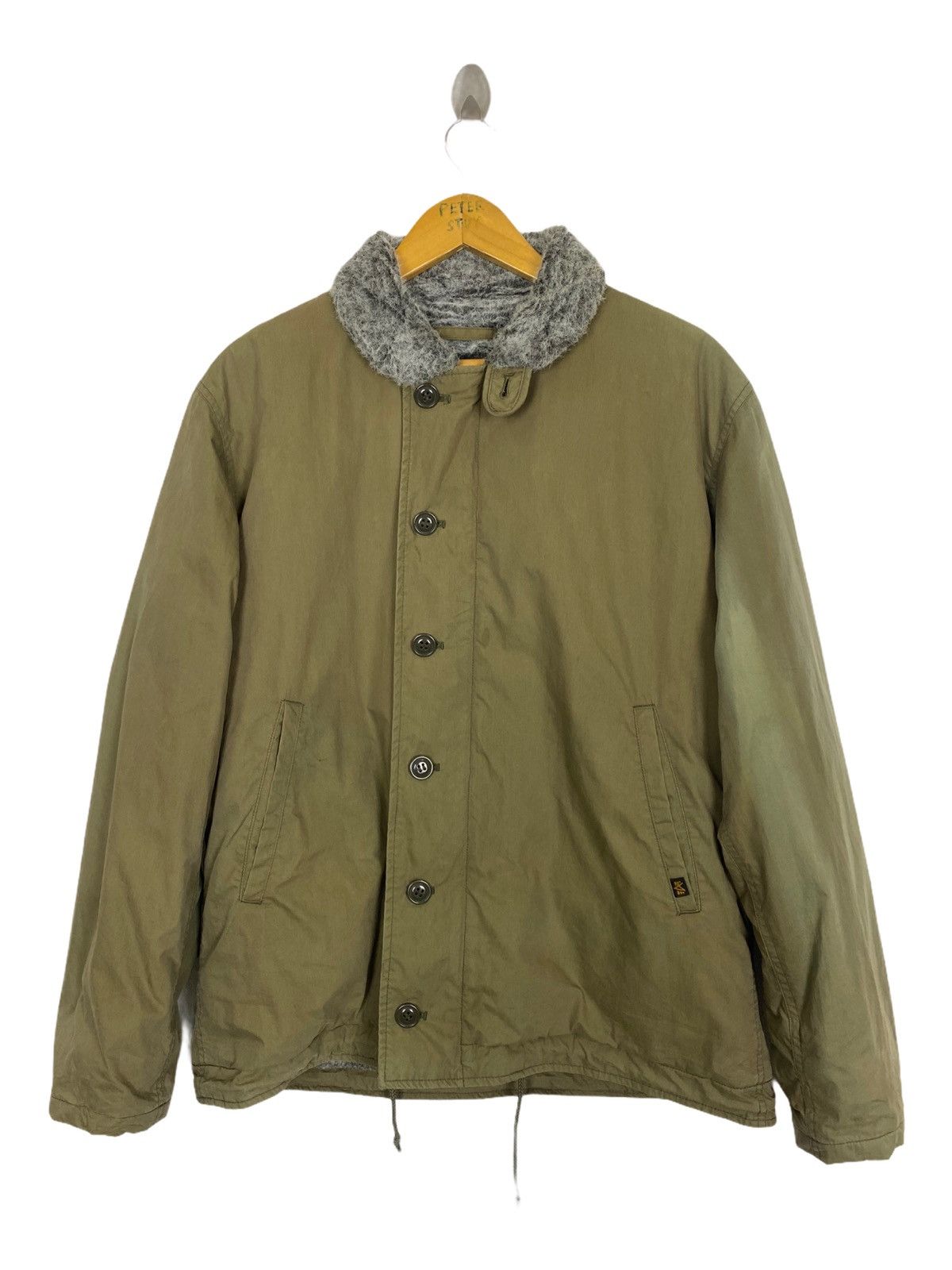 Alpha Industries ALPHA INDUSTRIES JACKET MOHAIR LINING Size US L / EU 52-54 / 3 - 1 Thumbnail
