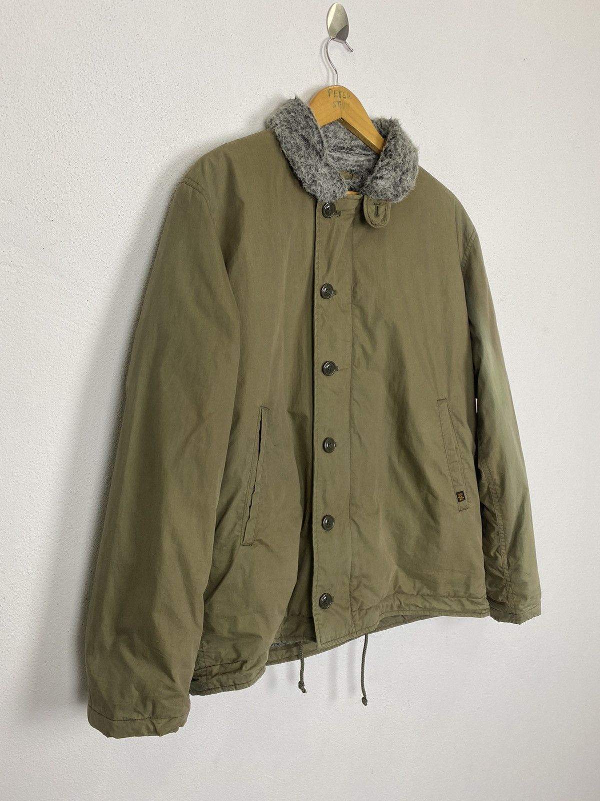 Alpha Industries ALPHA INDUSTRIES JACKET MOHAIR LINING Size US L / EU 52-54 / 3 - 4 Thumbnail