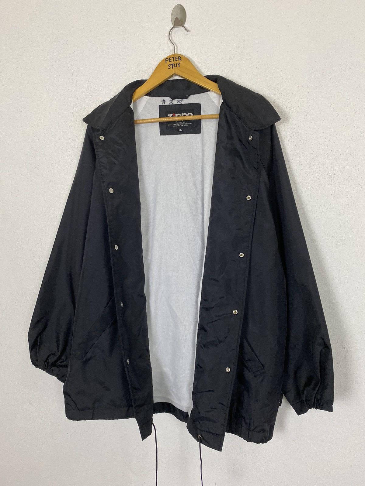 Vintage × Zippo VINTAGE ZIPPO NYLON JACKET Size US L / EU 52-54 / 3 - 6 Thumbnail