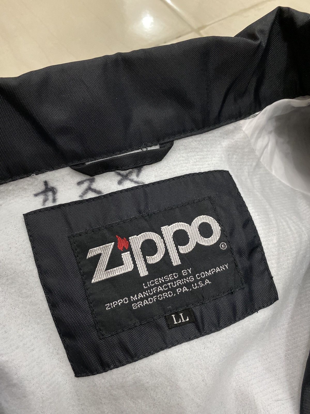 Vintage × Zippo VINTAGE ZIPPO NYLON JACKET Size US L / EU 52-54 / 3 - 10 Thumbnail