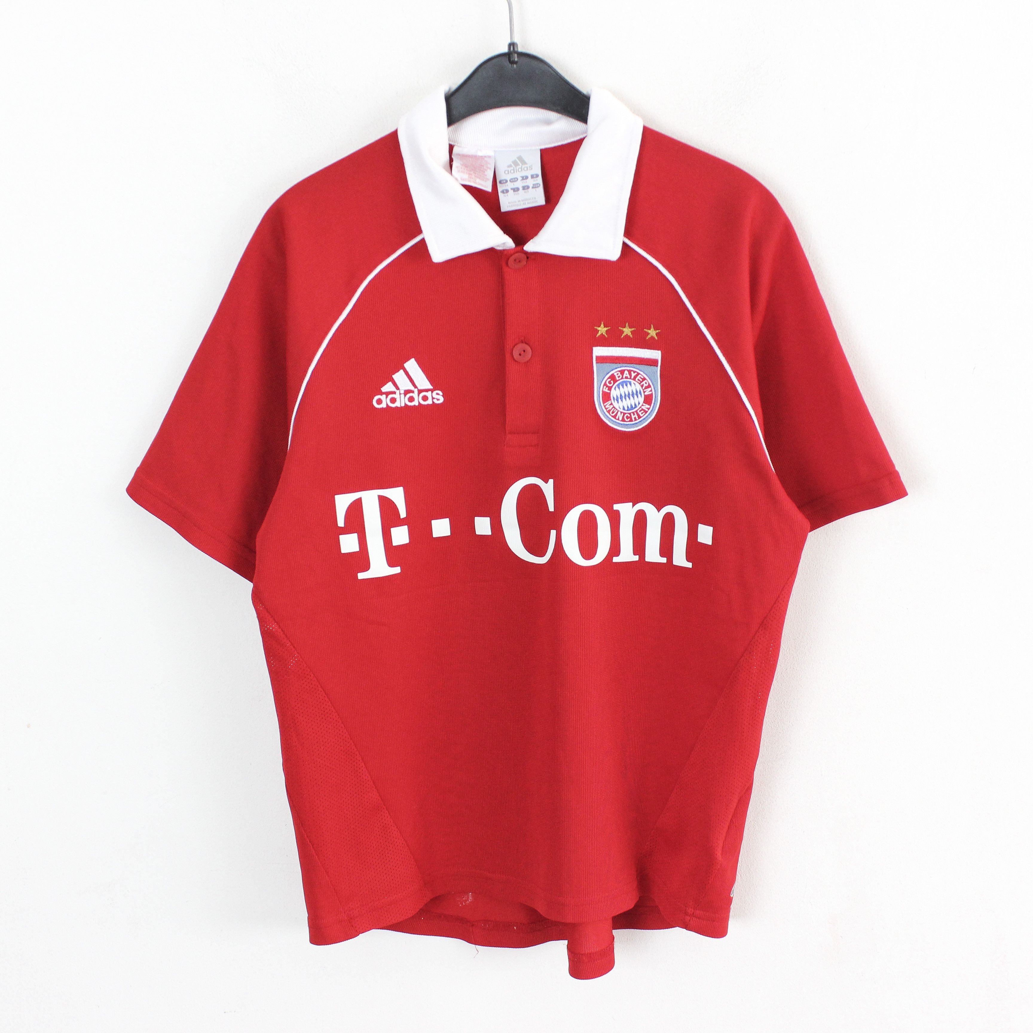 Adidas Bayern Munich Youth L Kids UK 32/34 Soccer Jersey 2005 2006 Size US XXS / EU 40 - 1 Thumbnail