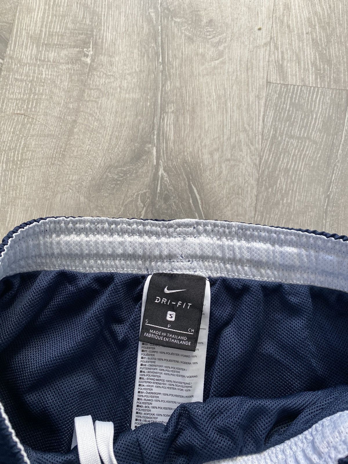 Nike × Vintage Nike vintage navy track pants small swoosh Size US 30 / EU 46 - 3 Thumbnail