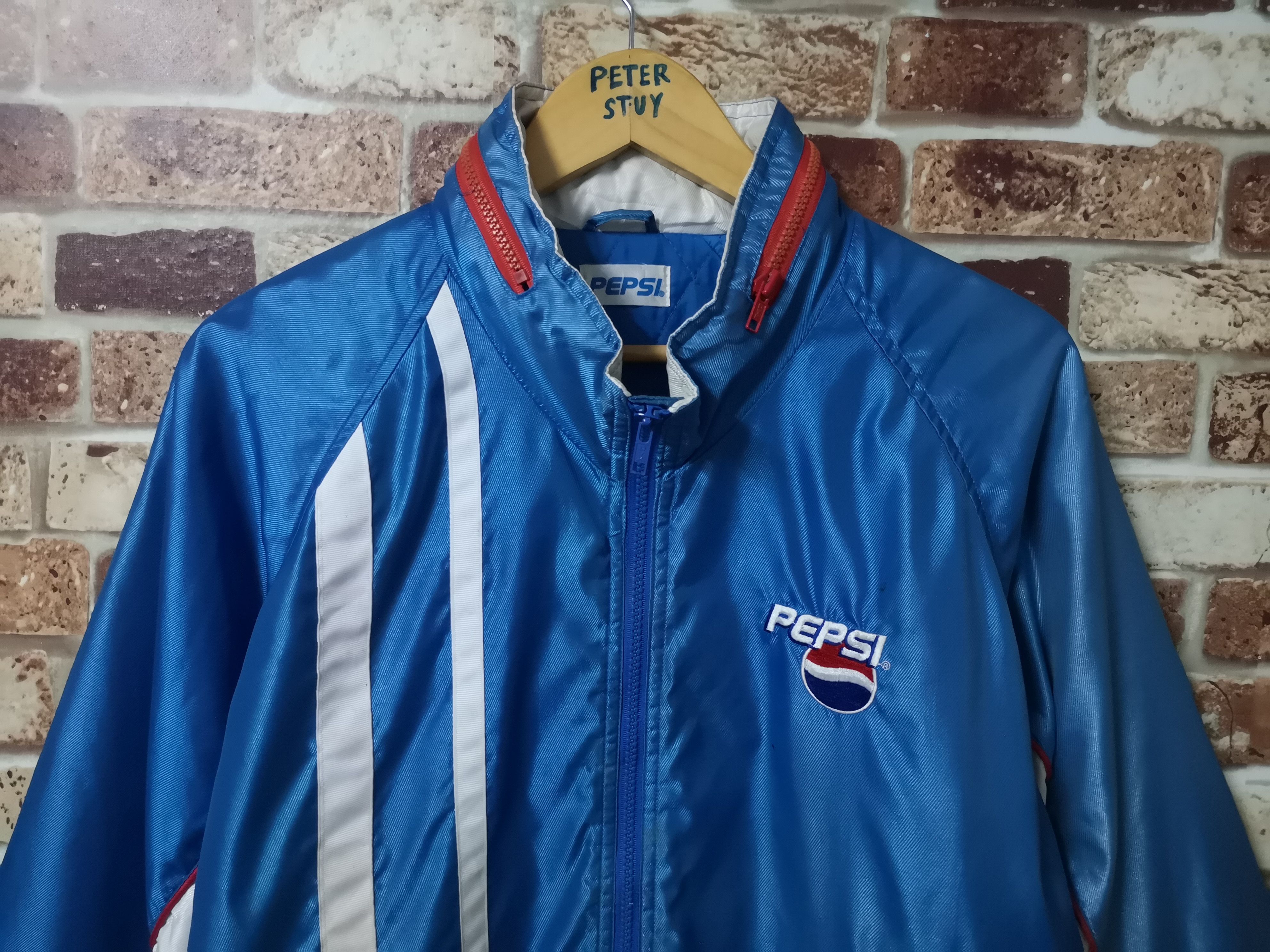 Pepsi × Vintage VINTAGE PEPSI JACKET NICE DESIGN Size US XL / EU 56 / 4 - 3 Thumbnail