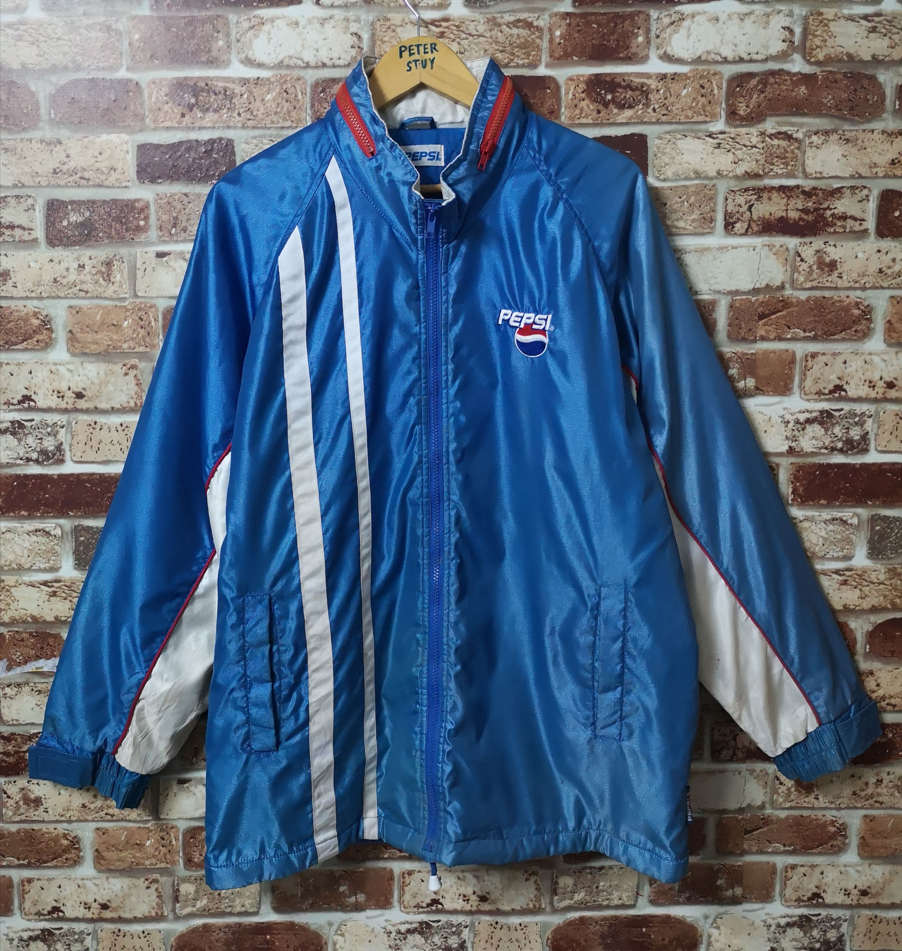Pepsi × Vintage VINTAGE PEPSI JACKET NICE DESIGN Size US XL / EU 56 / 4 - 1 Thumbnail