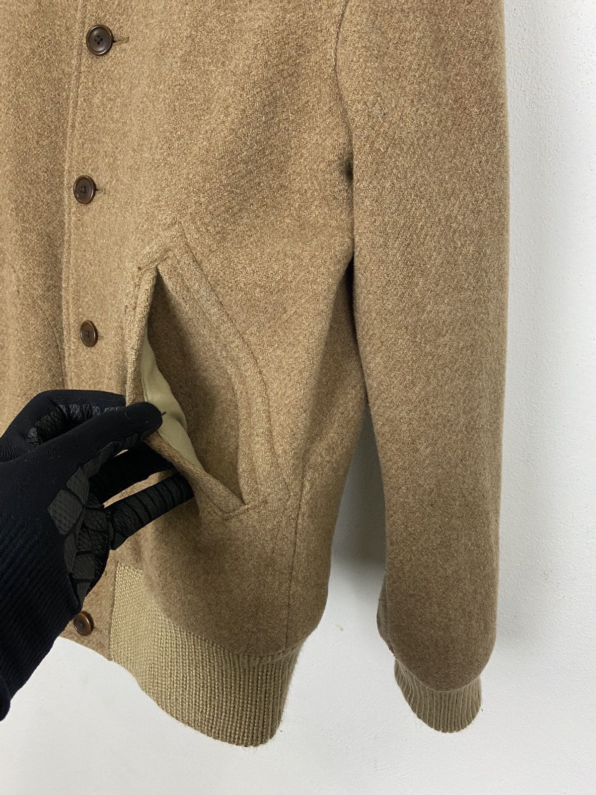 SHIPS WIND STOPPER WOOL VARSITY JACKET