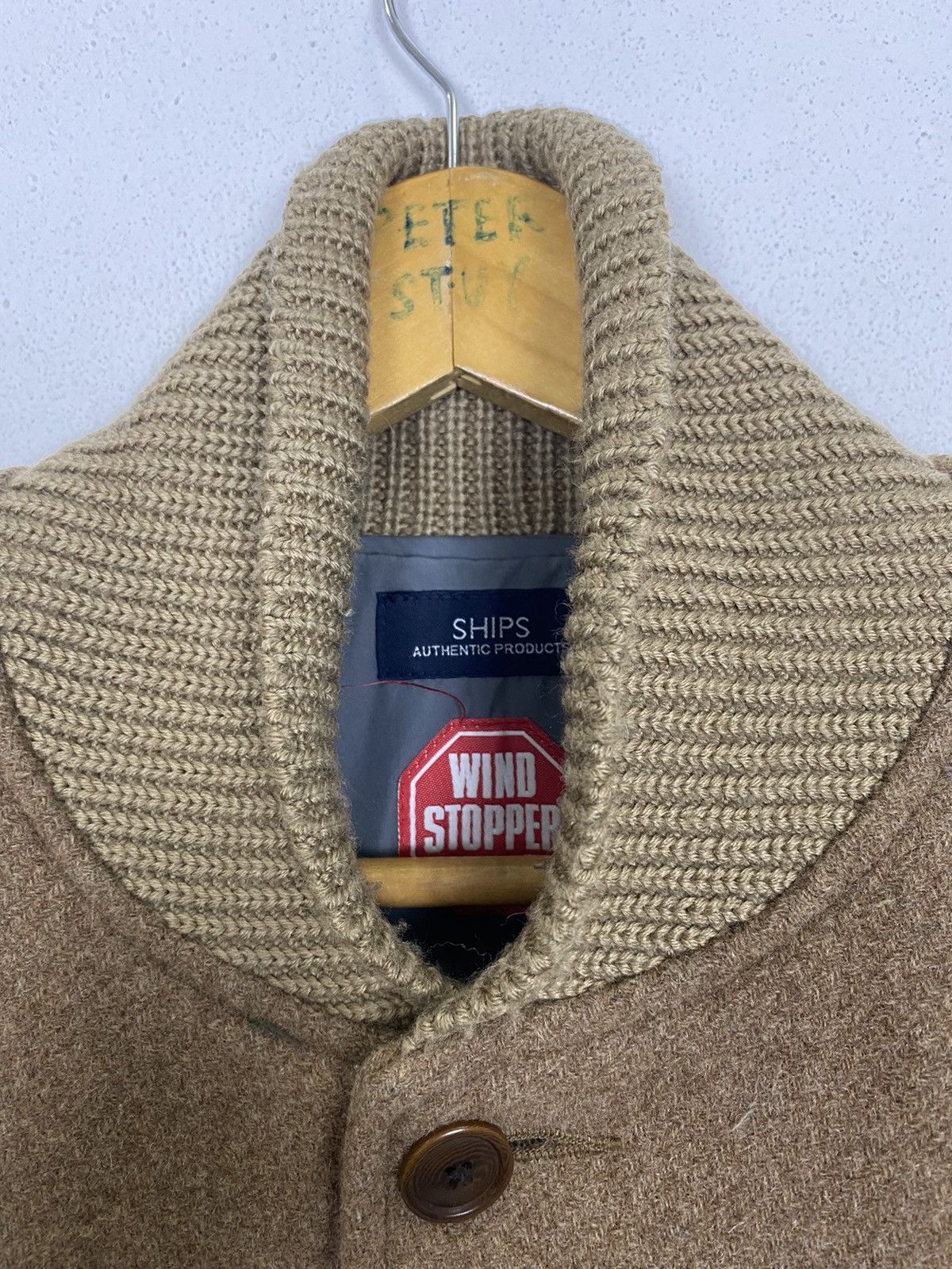 SHIPS WIND STOPPER WOOL VARSITY JACKET