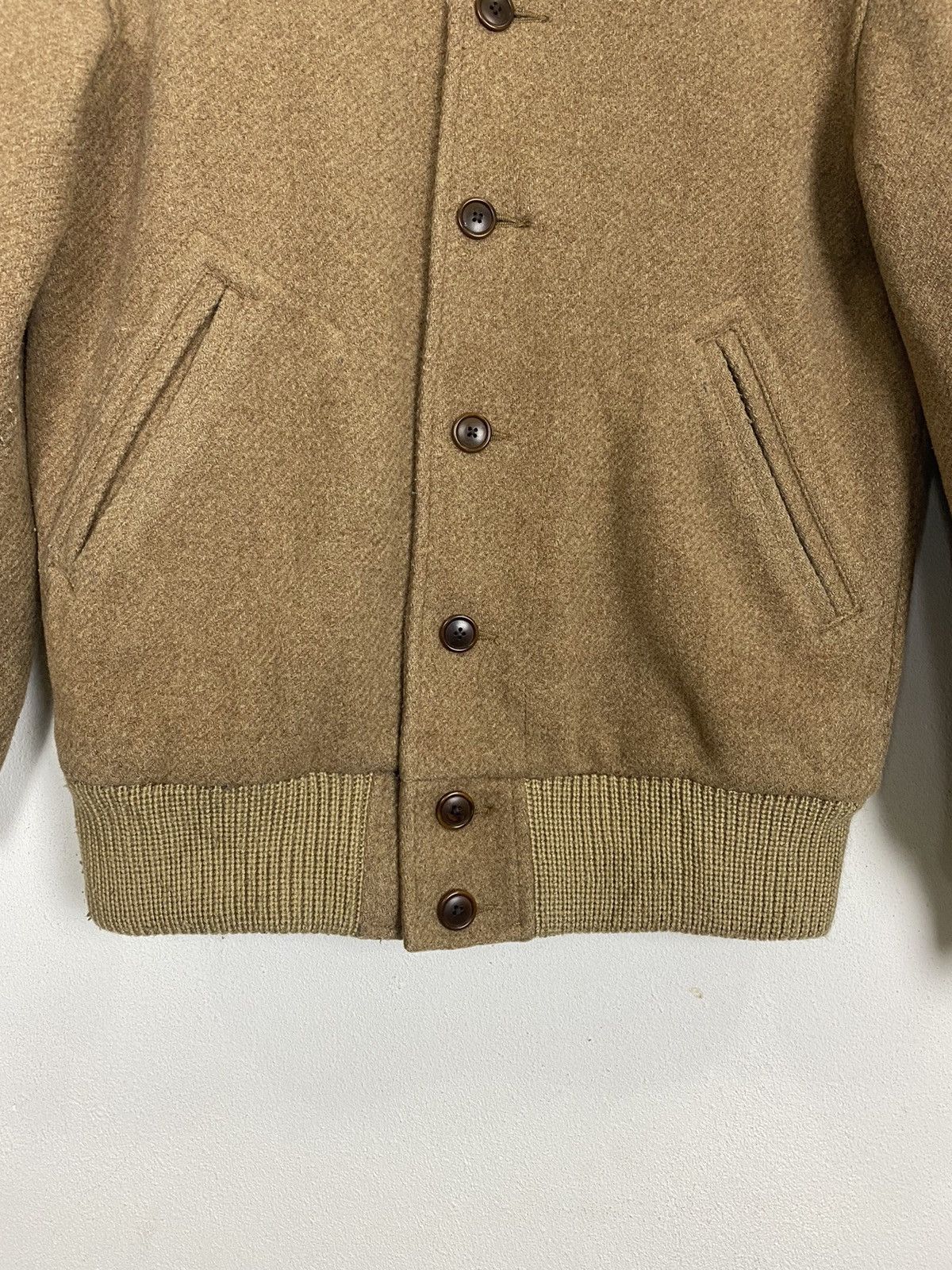 SHIPS WIND STOPPER WOOL VARSITY JACKET