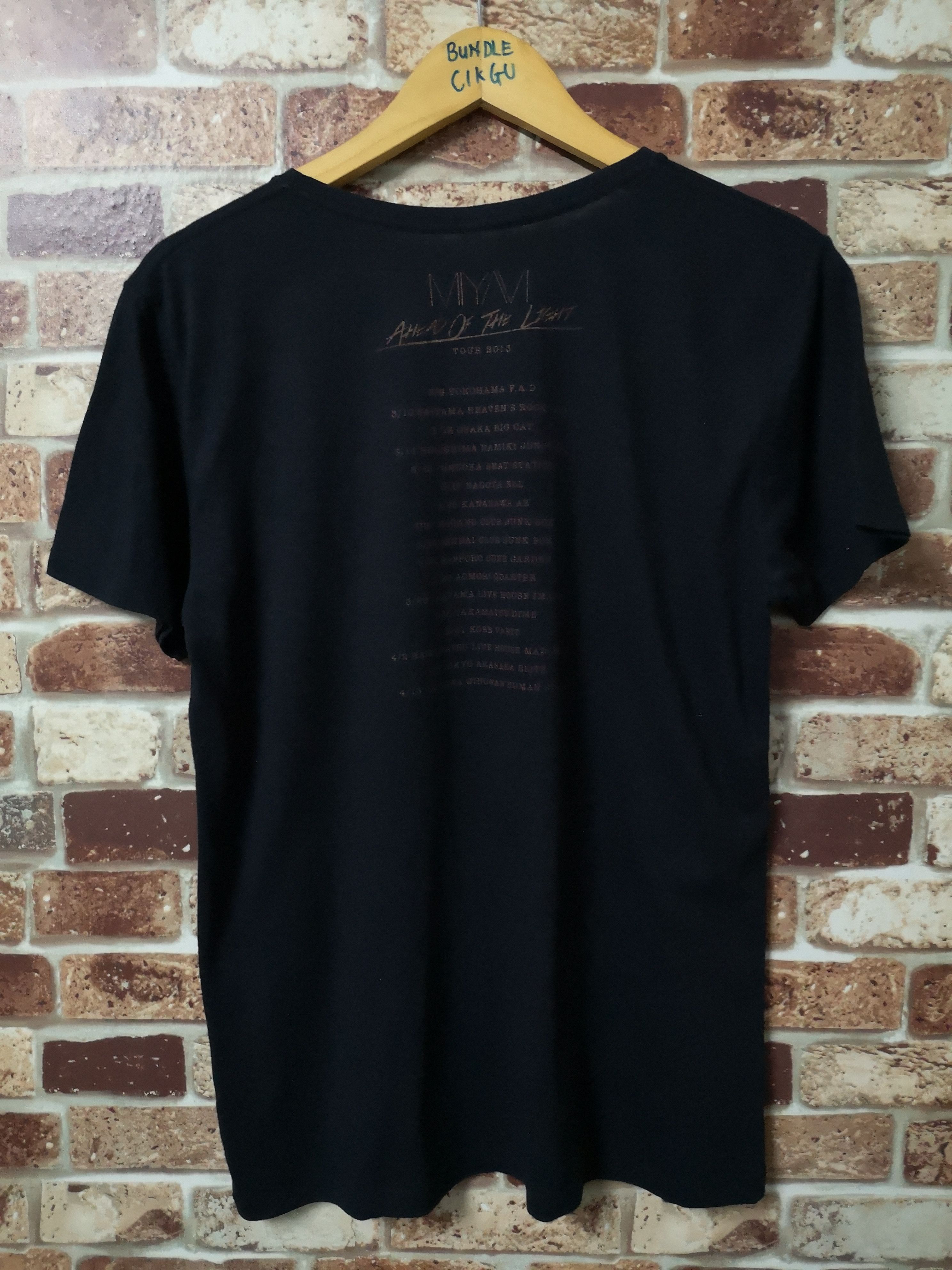 Band Tees MIYAVI "Ahead of the light" Tour Tee Size US M / EU 48-50 / 2 - 2 Thumbnail