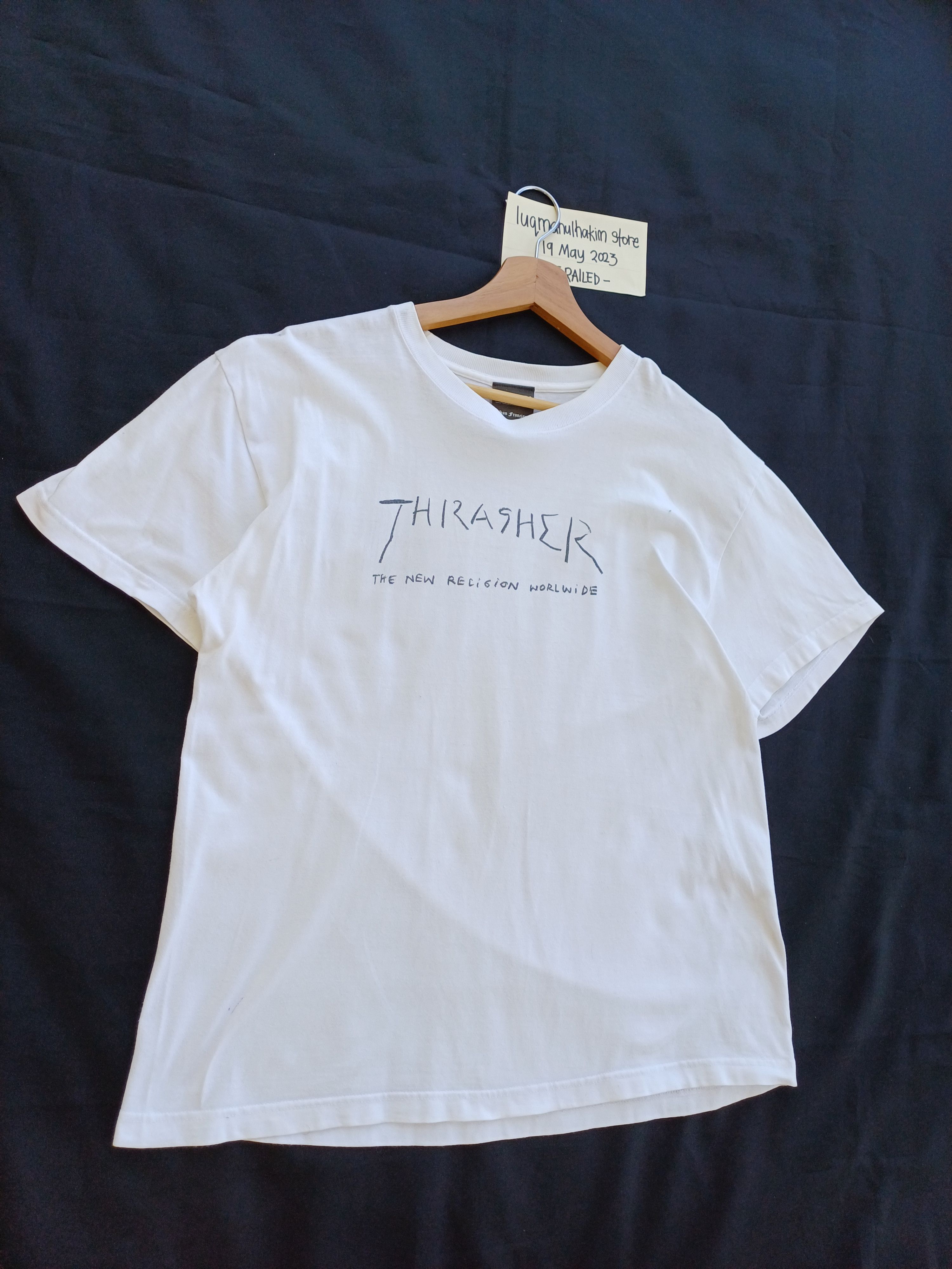 Thrasher Rare Thrasher Spellout Tshirt Size US L / EU 52-54 / 3 - 2 Thumbnail